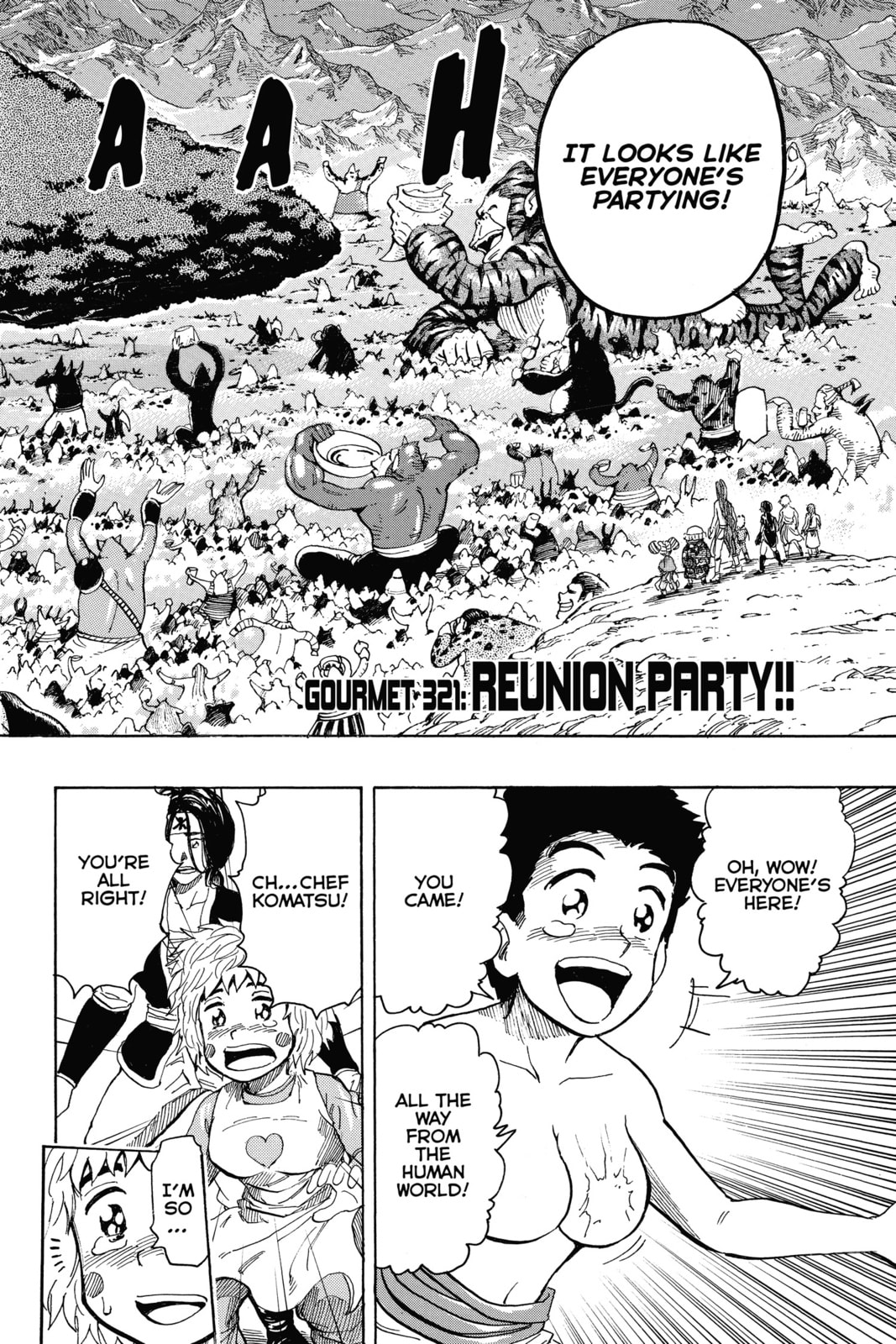 Read Toriko chapter 321 image 3 on Lezhin