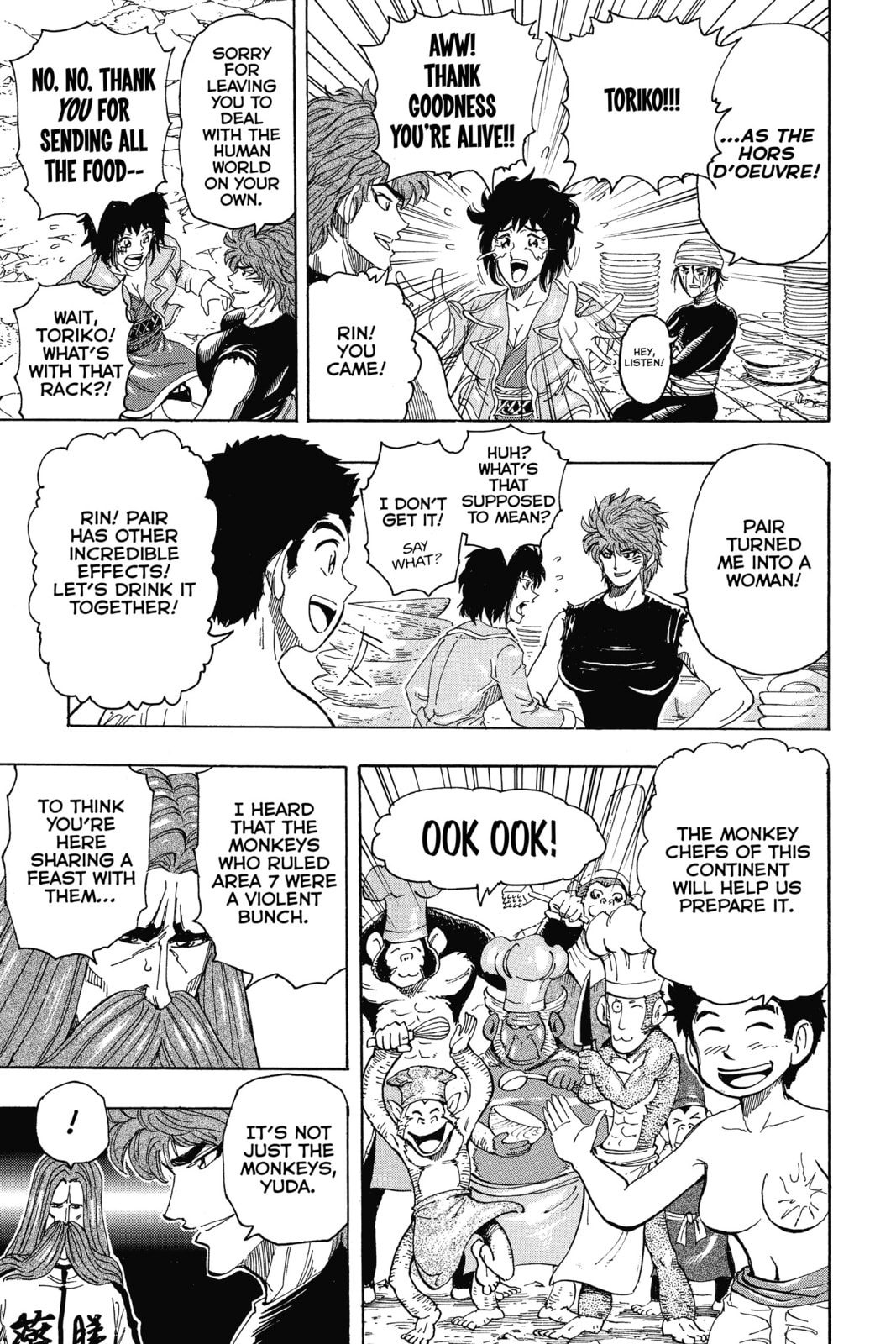 Read Toriko chapter 321 image 6 on Lezhin