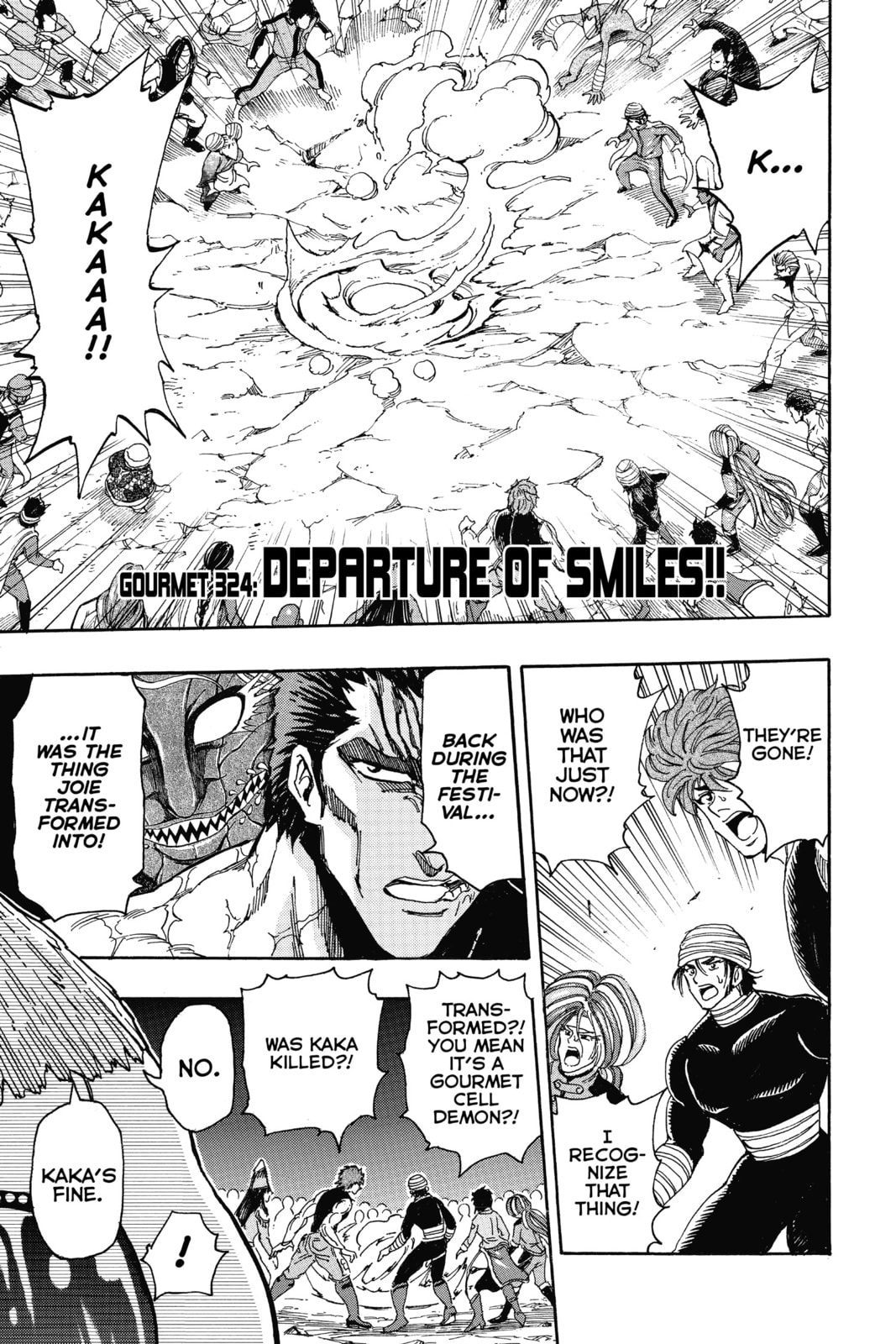 Read Toriko chapter 324 image 0 on Lezhin