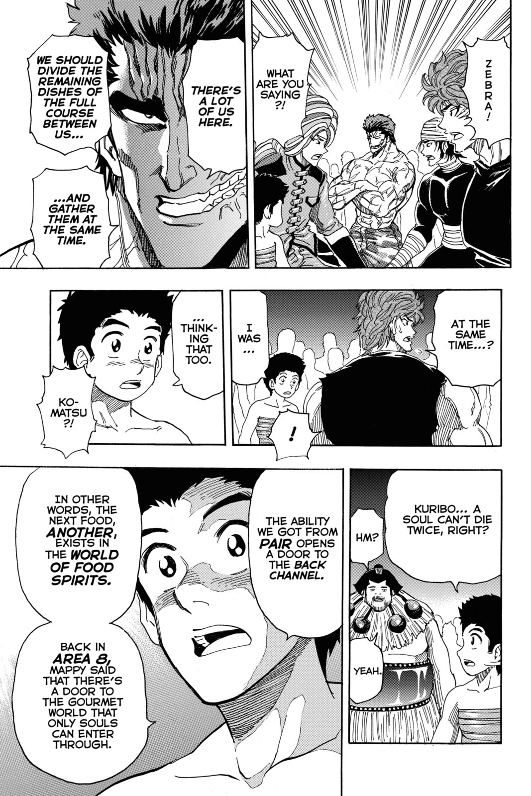 Read Toriko chapter 324 image 6 on Lezhin