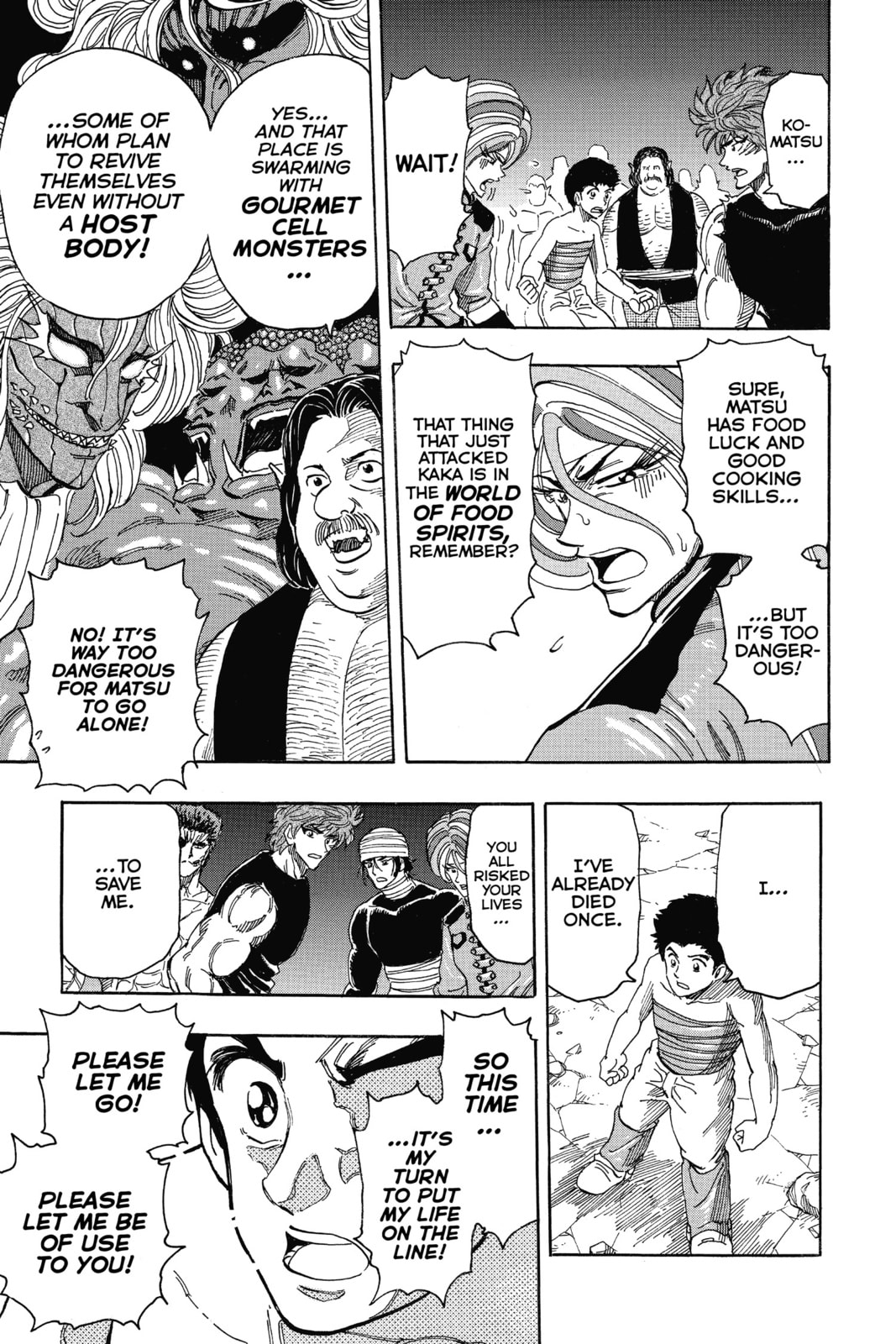 Read Toriko chapter 324 image 8 on Lezhin