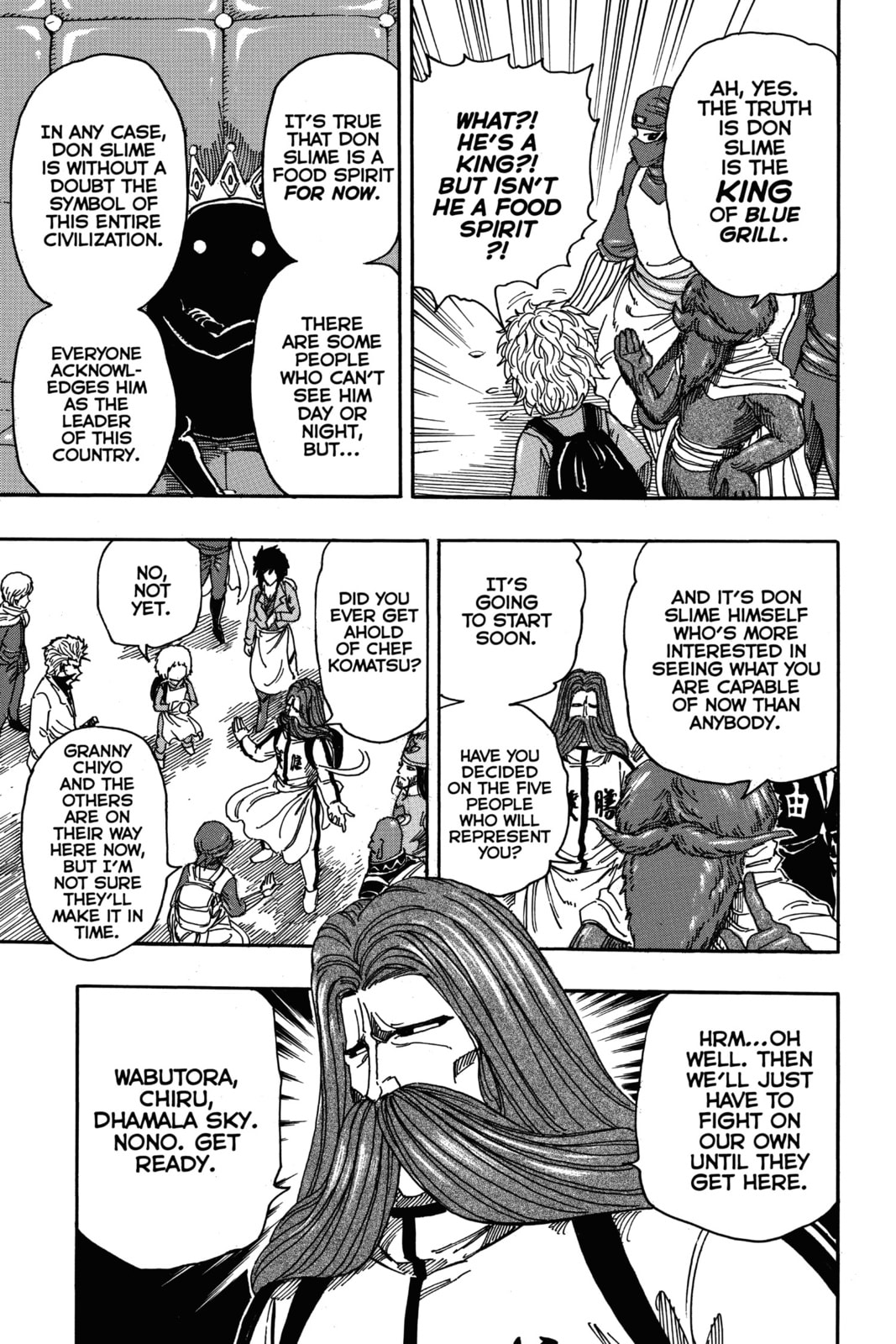 Read Toriko chapter 332 image 10 on Lezhin