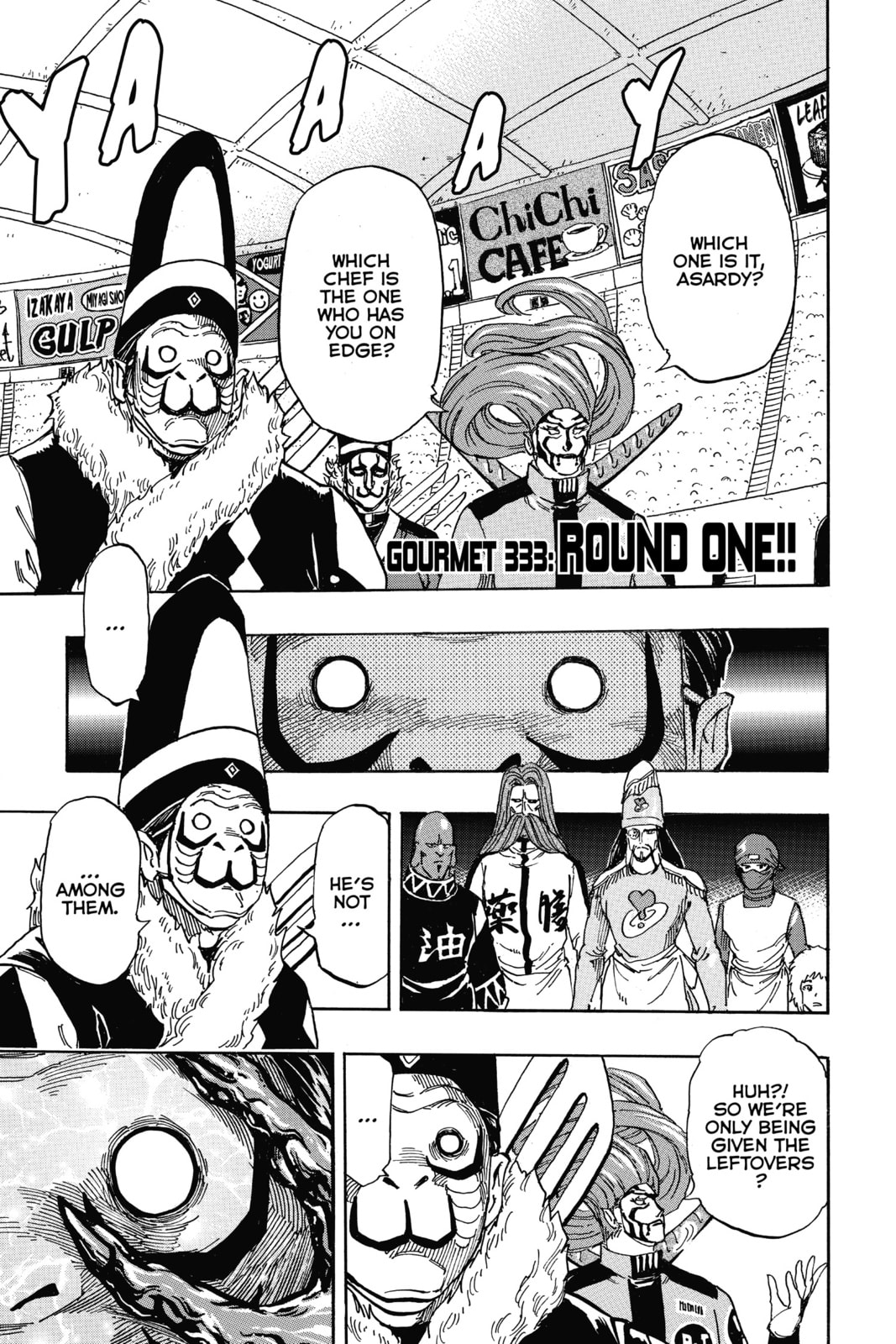 Read Toriko chapter 333 image 0 on Lezhin