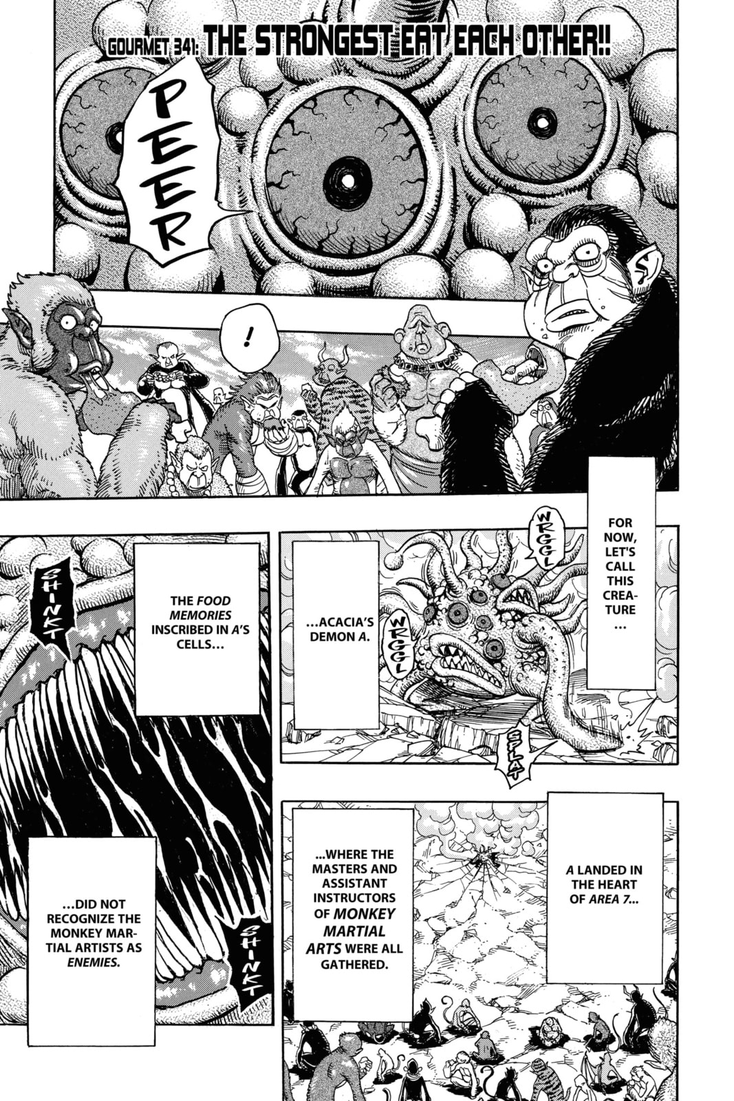 Read Toriko chapter 341 image 0 on Lezhin