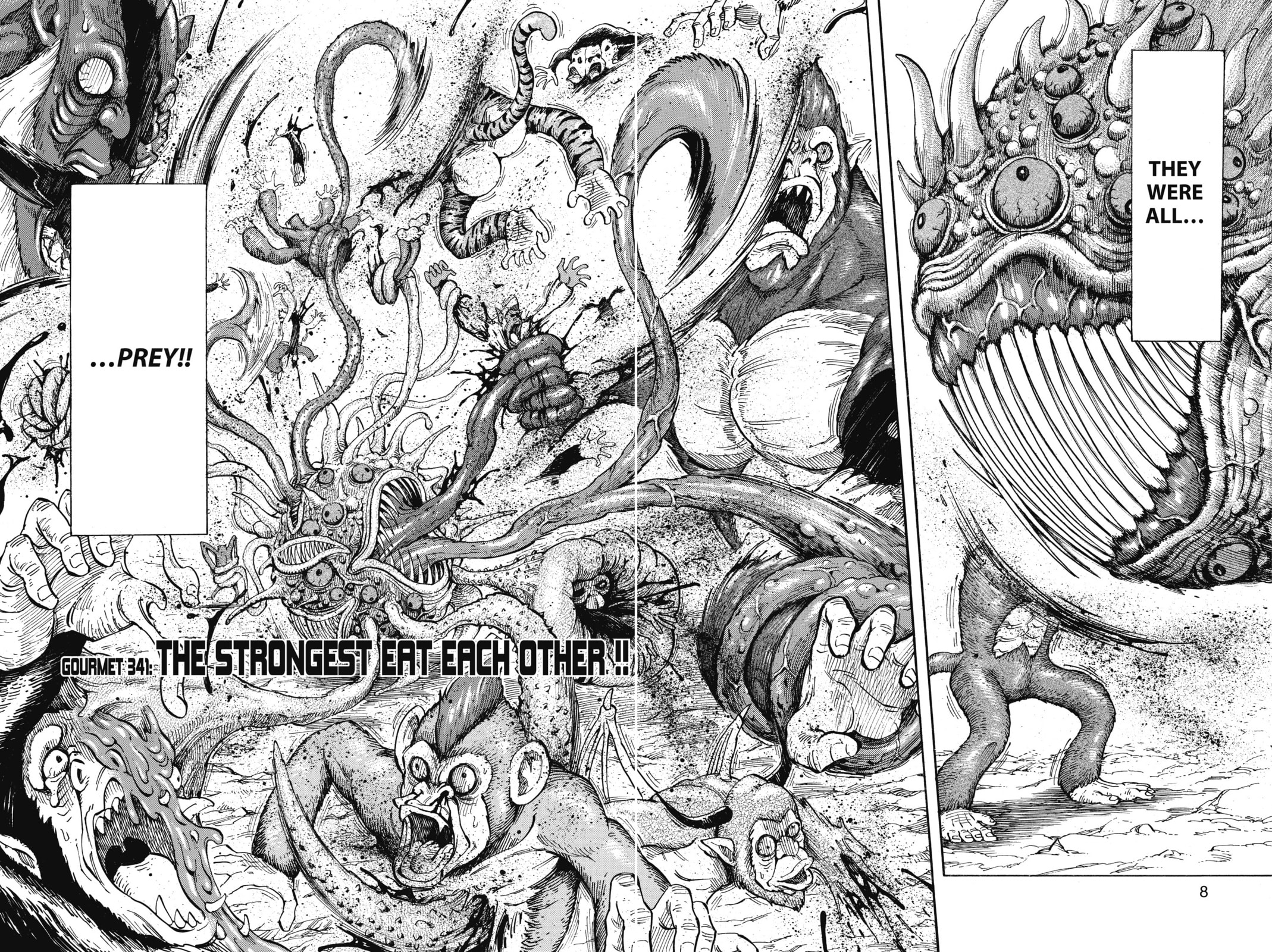 Read Toriko chapter 341 image 1 on Lezhin