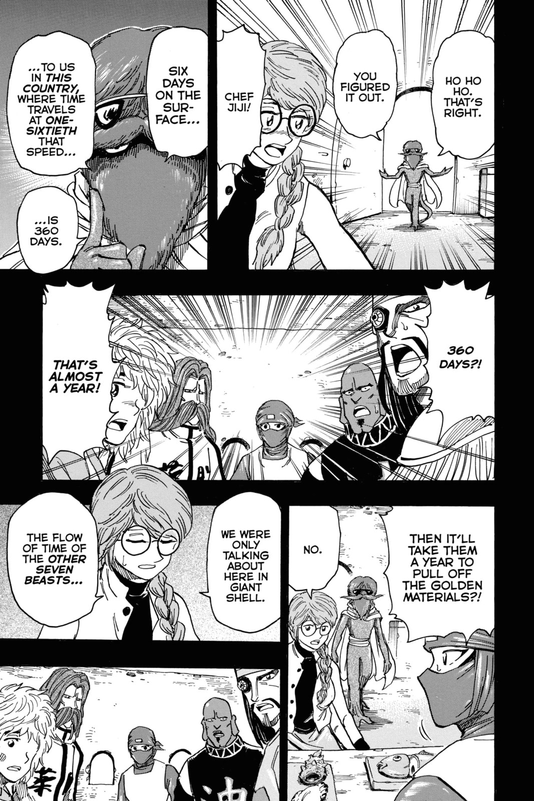 Read Toriko chapter 347 image 12 on Lezhin