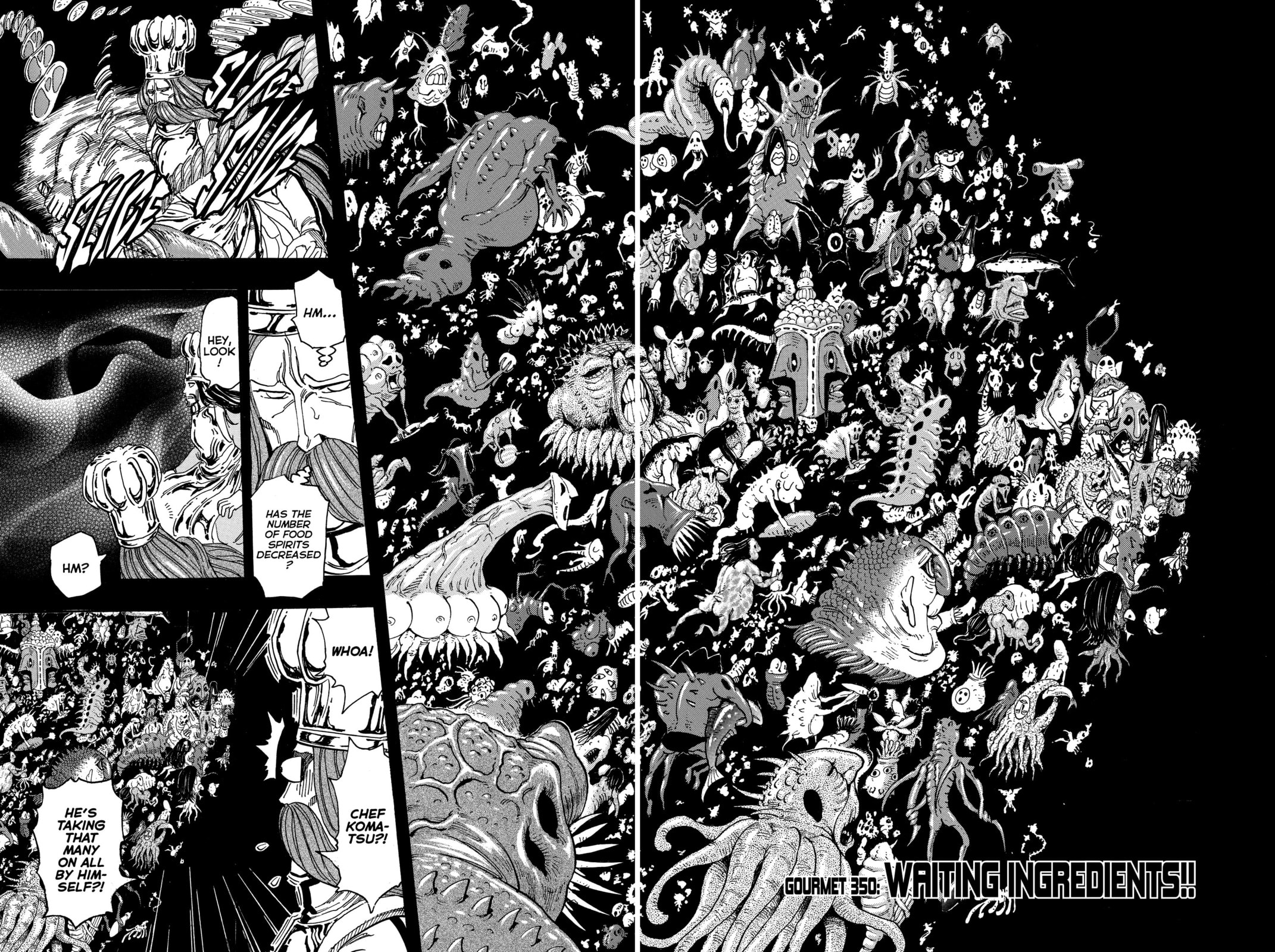 Read Toriko chapter 350 image 1 on Lezhin
