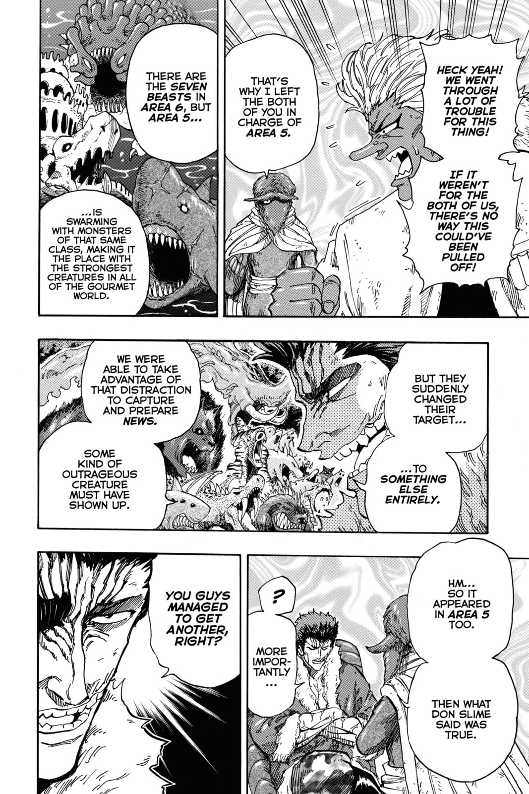 Read Toriko chapter 356 image 1 on Lezhin