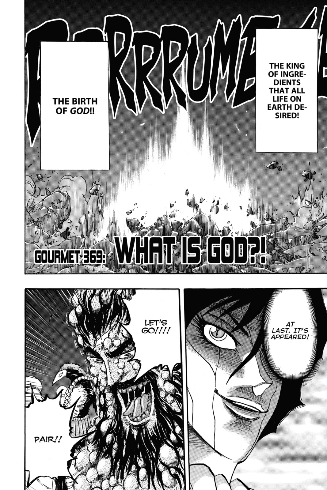 Read Toriko chapter 369 image 1 on Lezhin