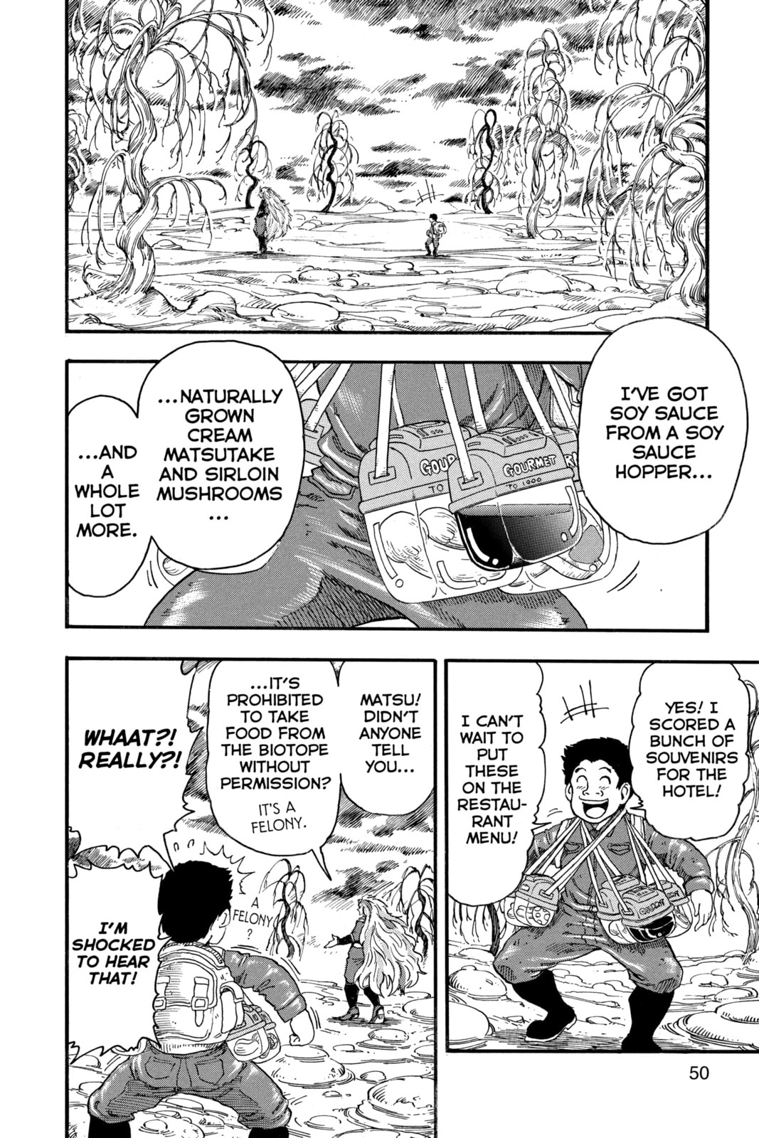 Read Toriko chapter 37 image 1 on Lezhin