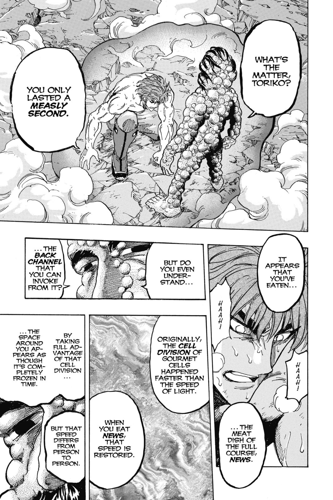 Read Toriko chapter 373 image 13 on Lezhin