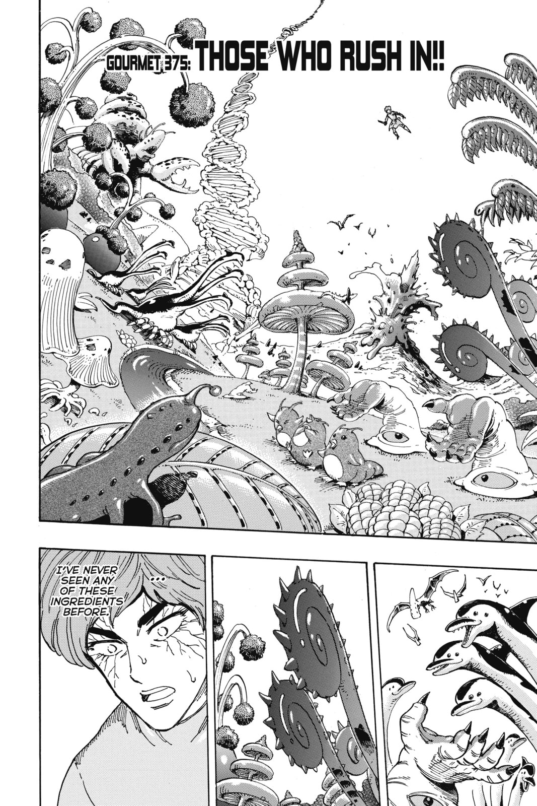 Read Toriko chapter 375 image 1 on Lezhin