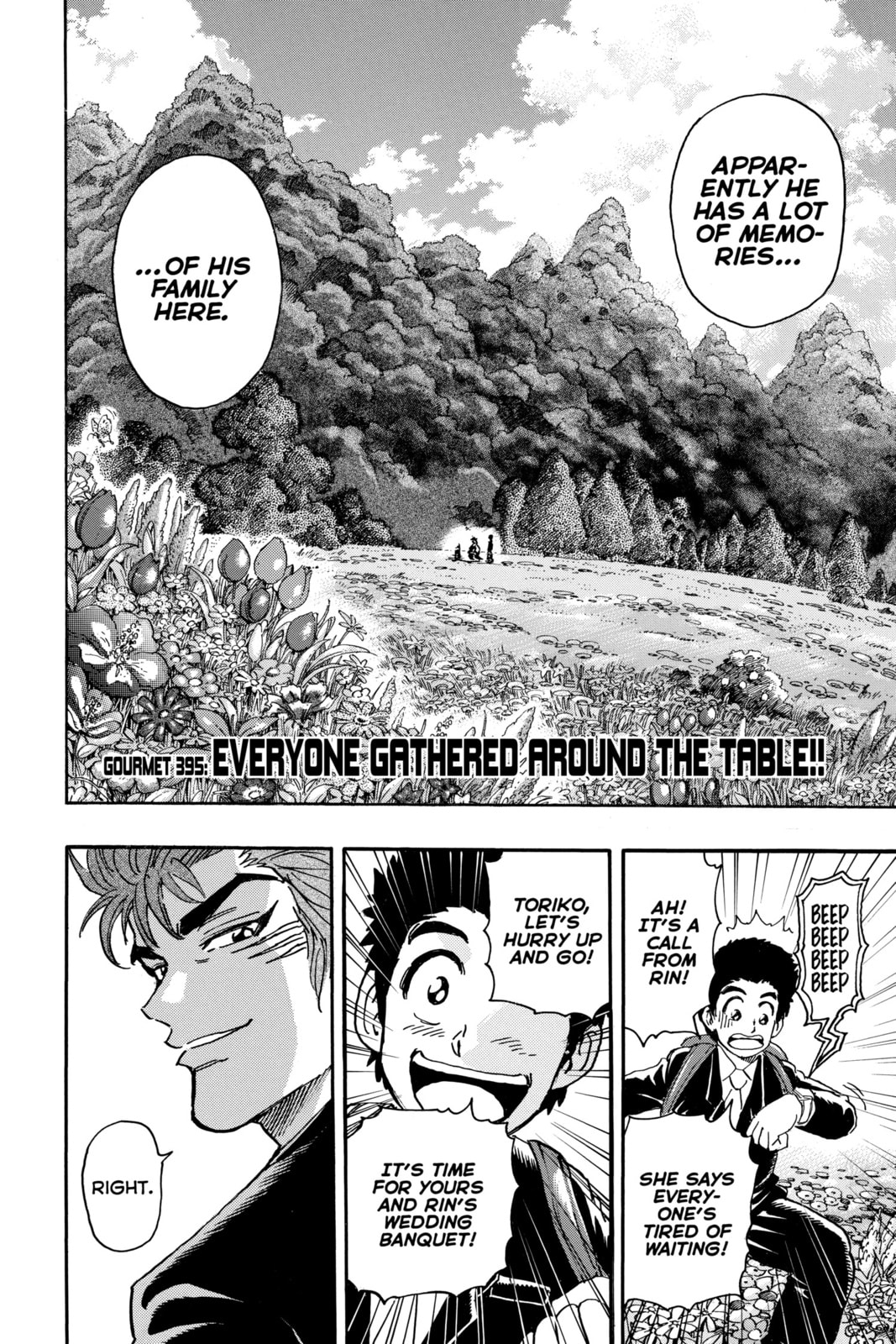 Read Toriko chapter 395 image 1 on Lezhin