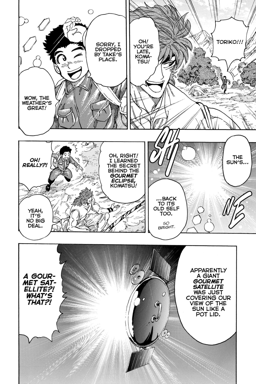 Read Toriko chapter 396 image 8 on Lezhin
