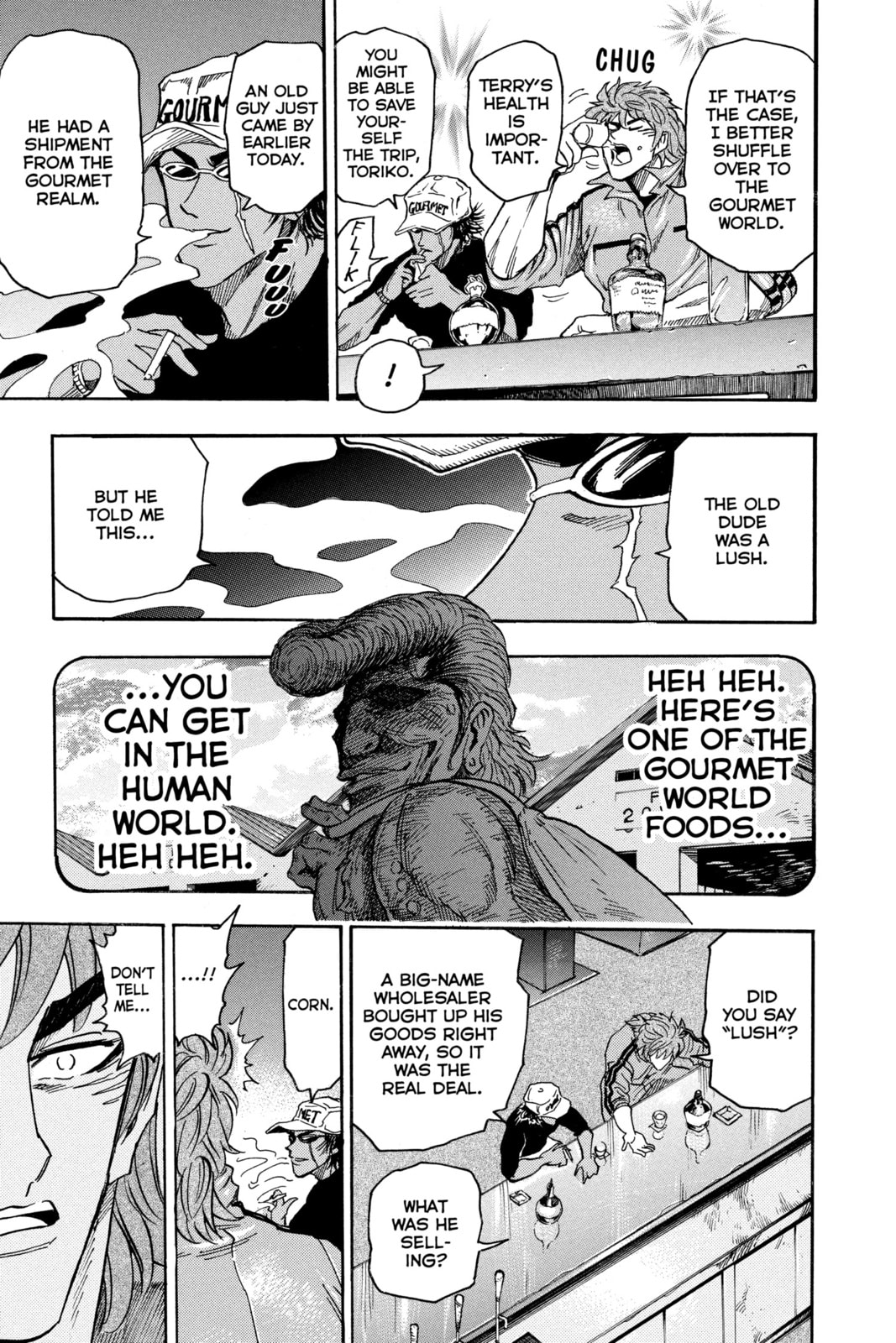 Read Toriko chapter 55 image 14 on Lezhin