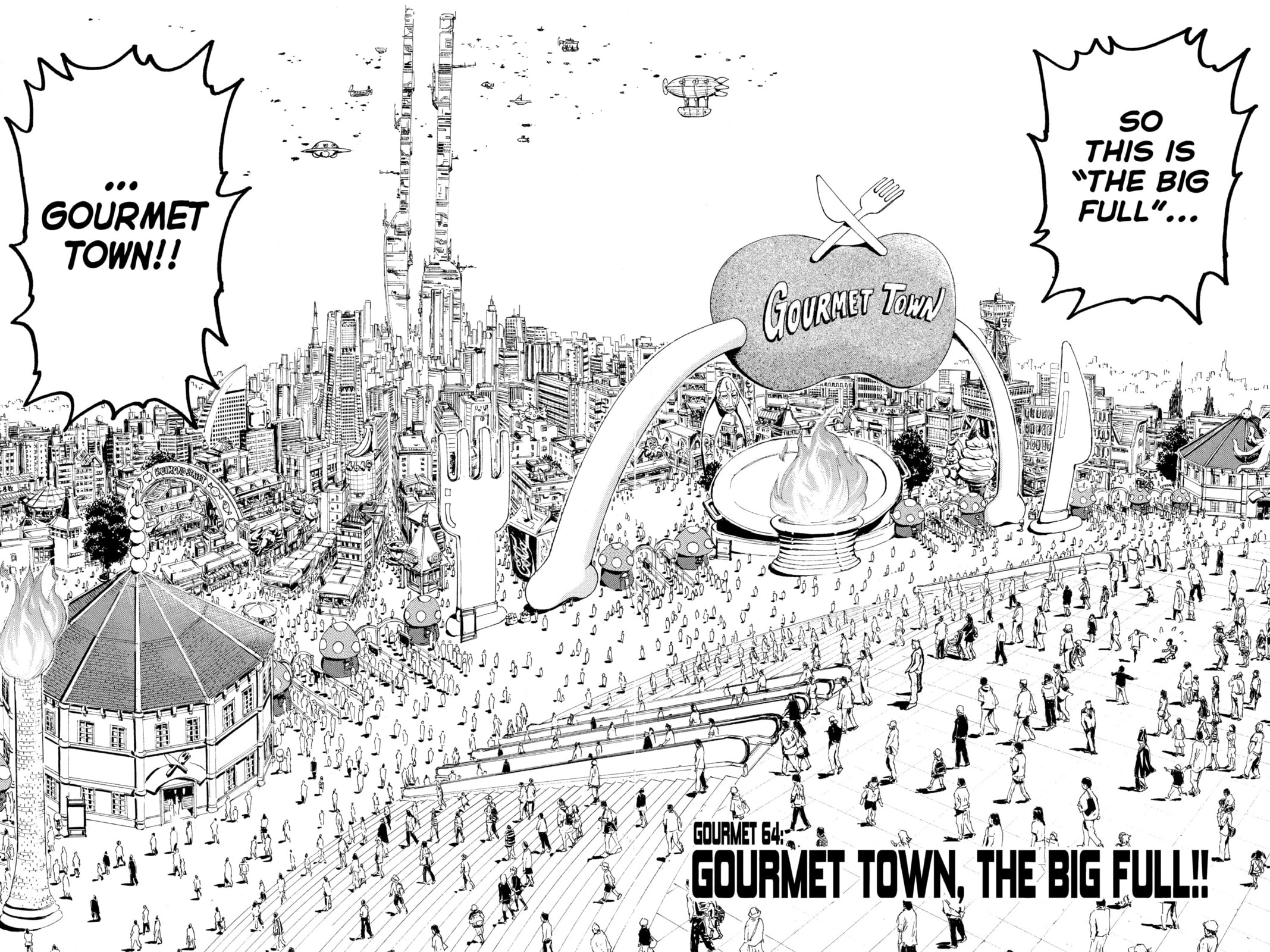 Read Toriko chapter 64 image 1 on Lezhin