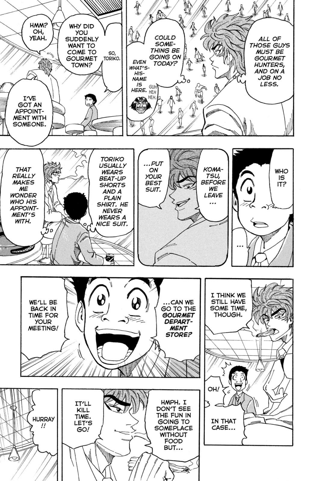 Read Toriko chapter 64 image 11 on Lezhin