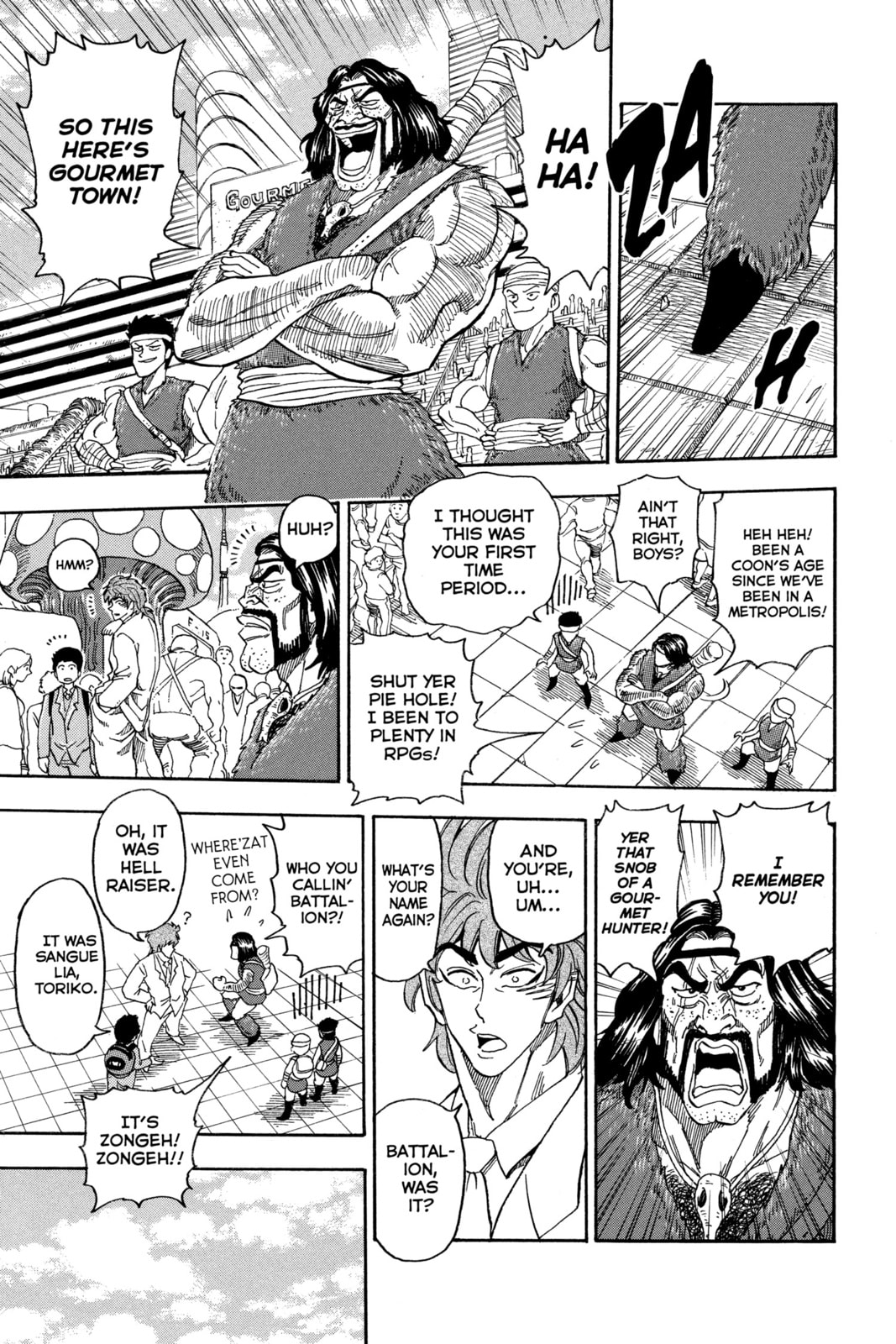 Read Toriko chapter 64 image 3 on Lezhin