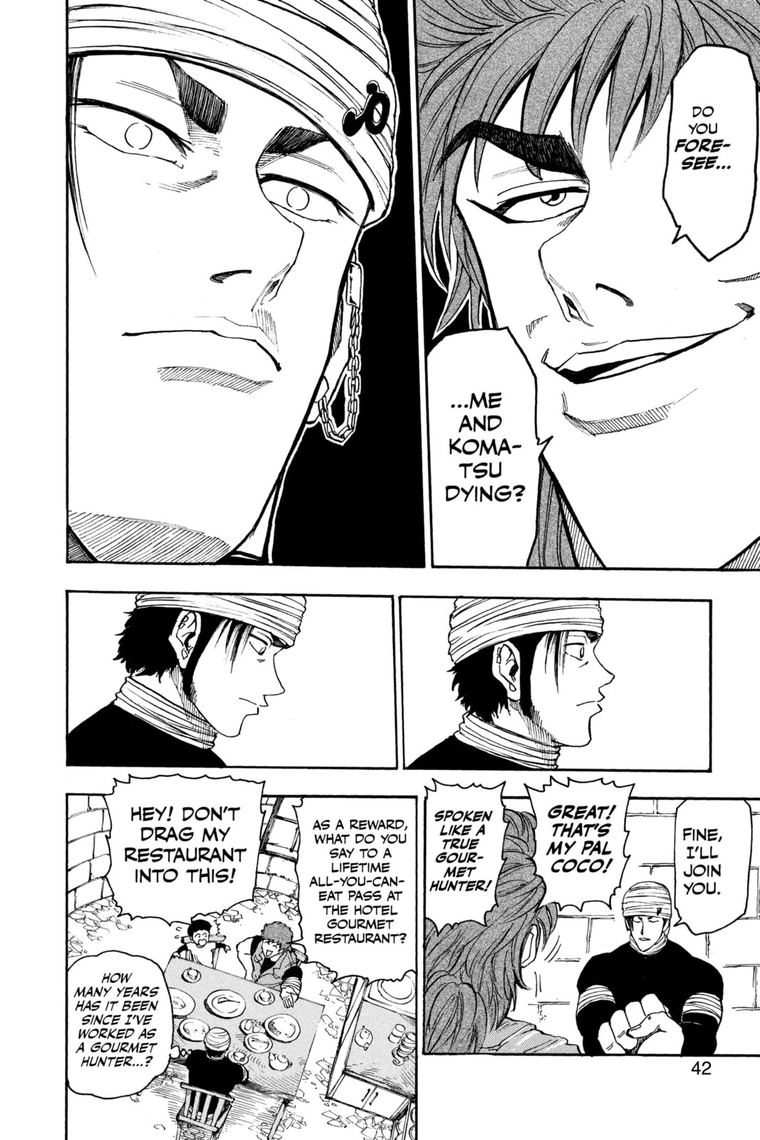 Read Toriko chapter 9 image 14 on Lezhin