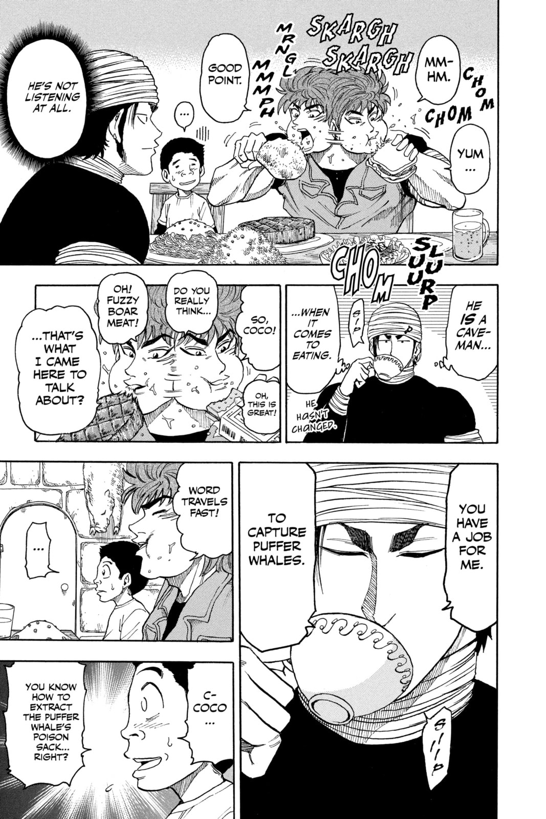 Read Toriko chapter 9 image 9 on Lezhin