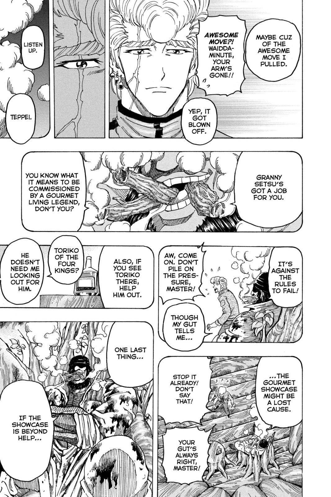 Read Toriko chapter 91 image 7 on Lezhin