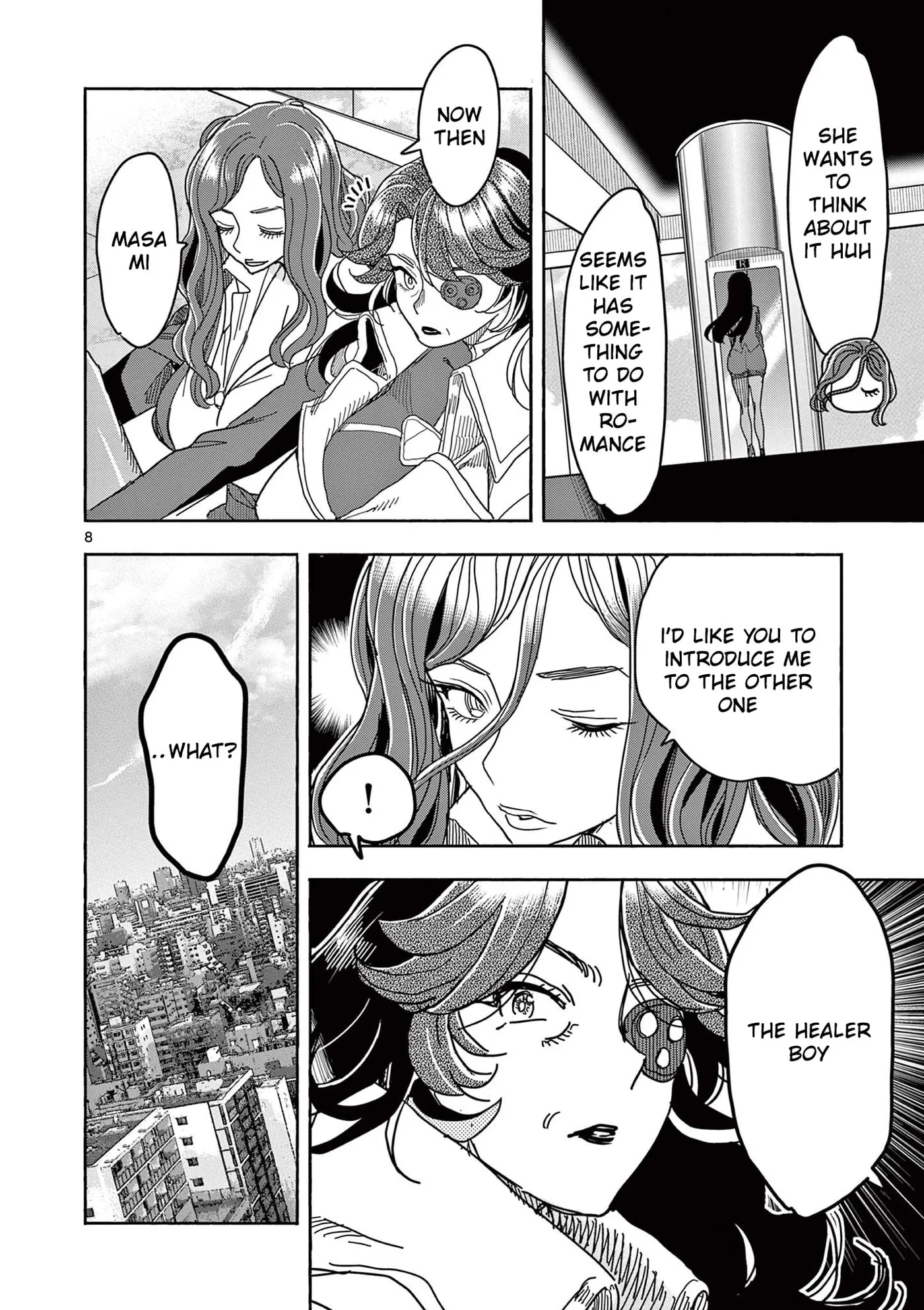 Read Touch or Death chapter 77 image 8 on Lezhin