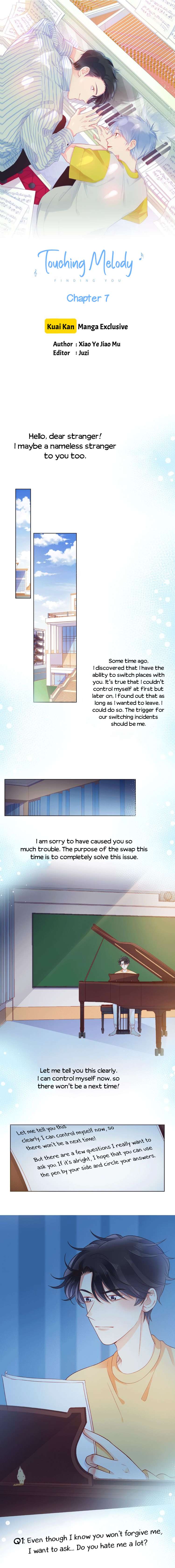Read Touching Melody chapter 7 image 2 on Lezhin