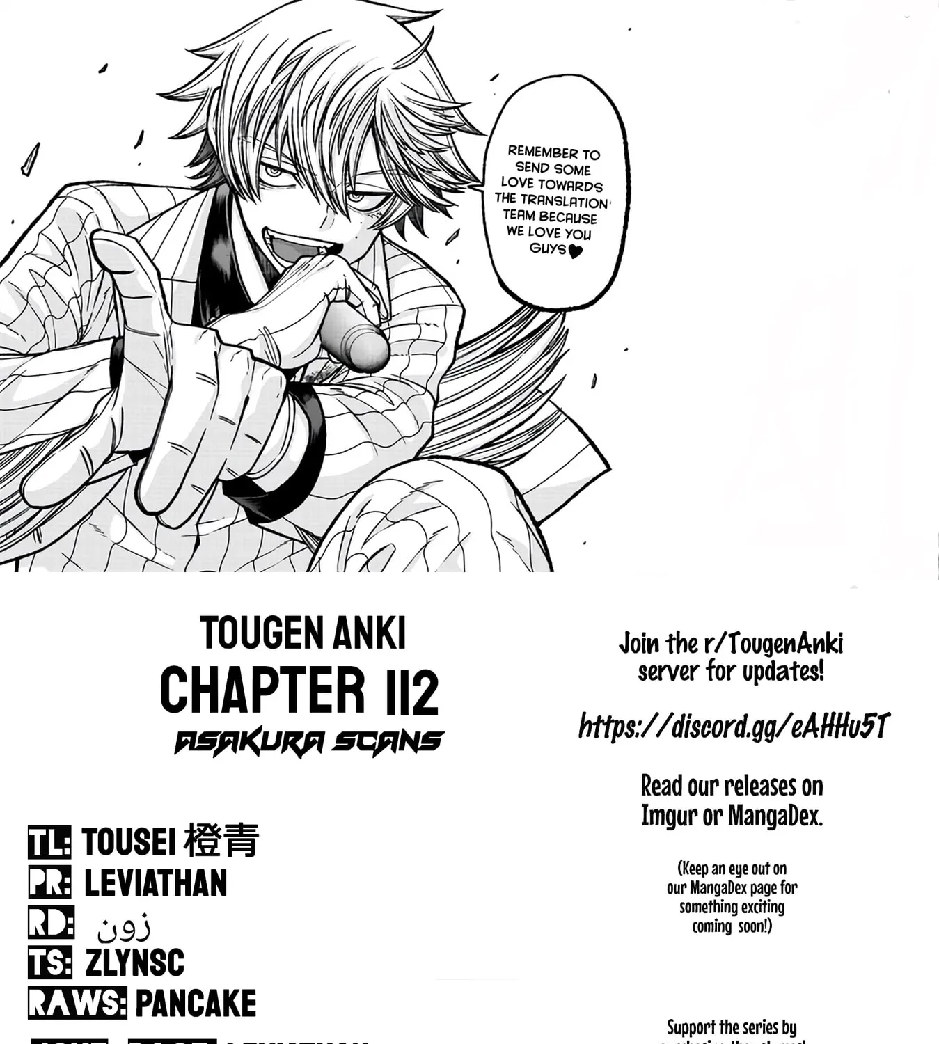 Read Tougen Anki chapter 112 image 36 on Lezhin