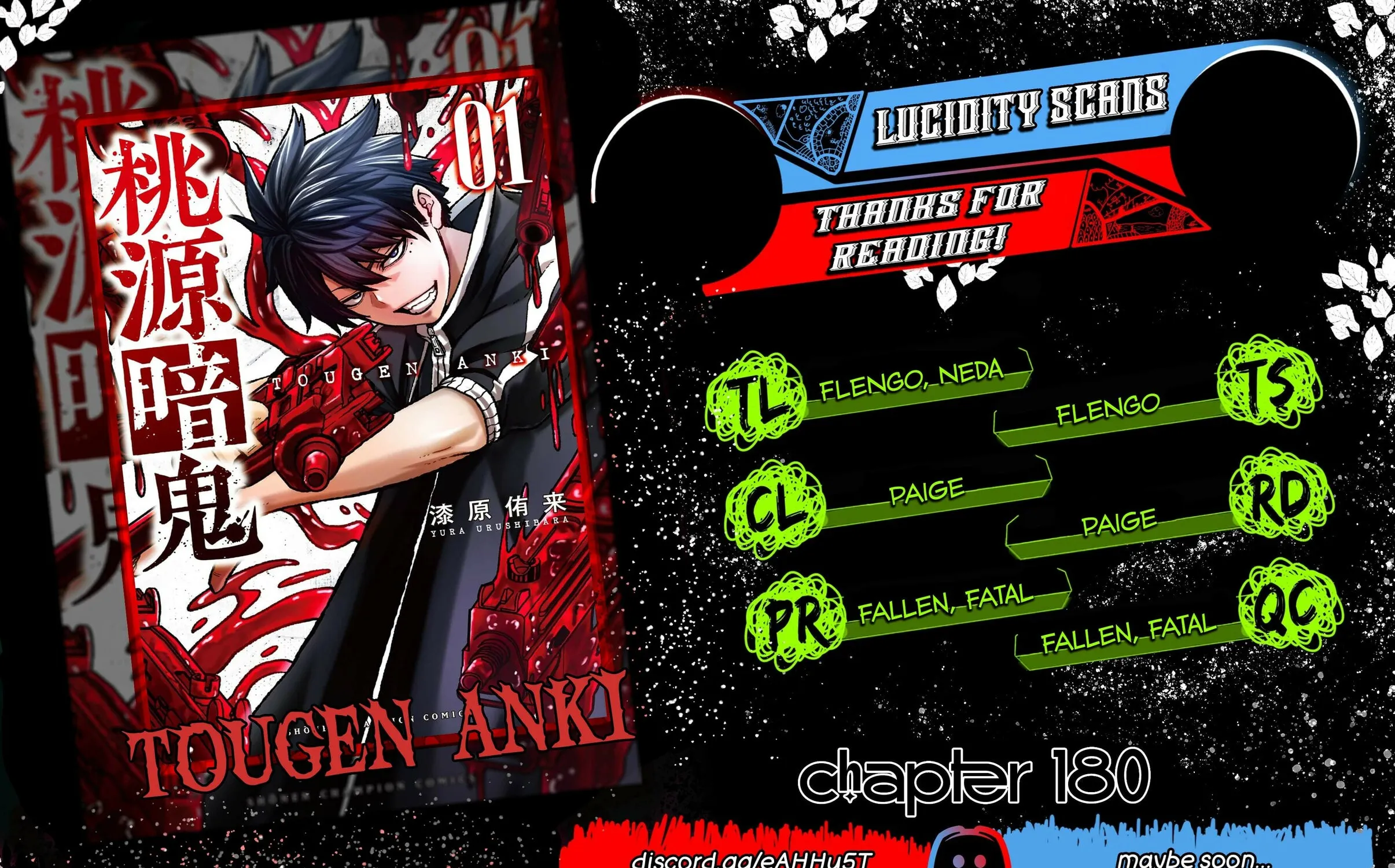 Read Tougen Anki chapter 180 image 0 on Lezhin