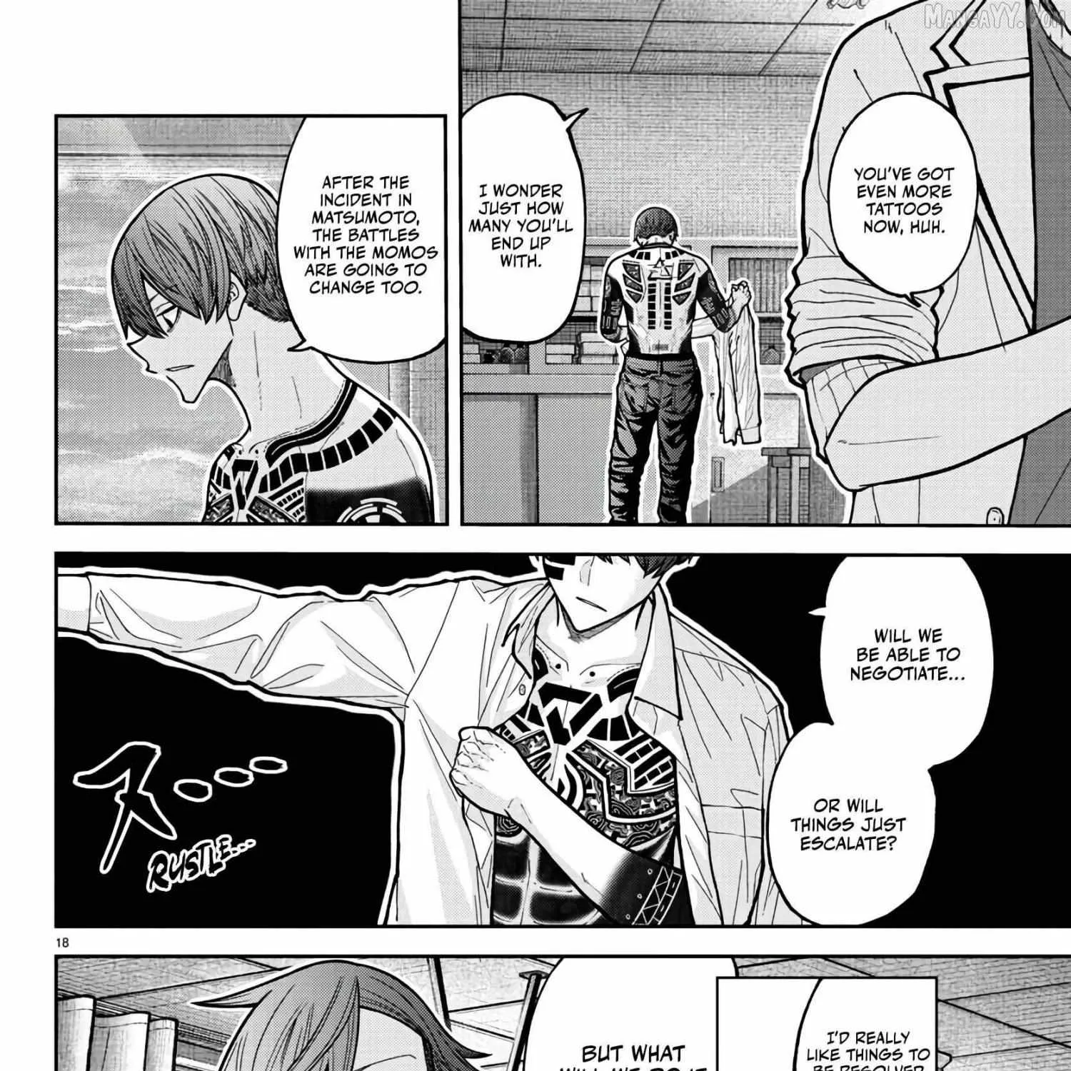 Read Tougen Anki chapter 218 image 33 on Lezhin