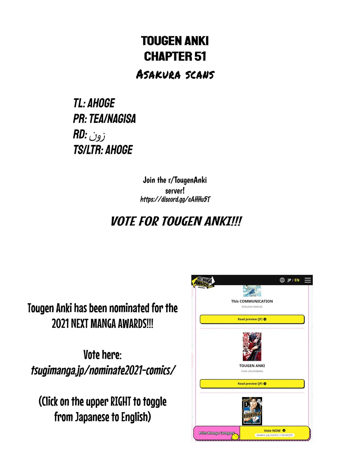 Read Tougen Anki chapter 51 image 43 on Lezhin