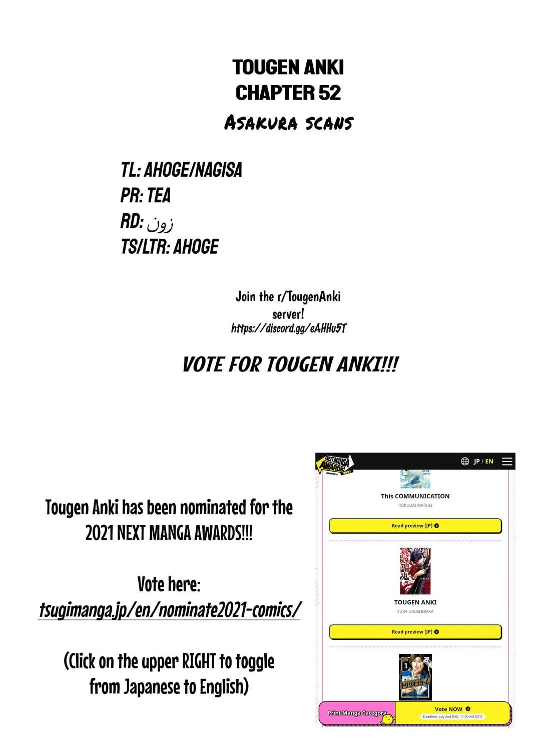Read Tougen Anki chapter 52 image 40 on Lezhin