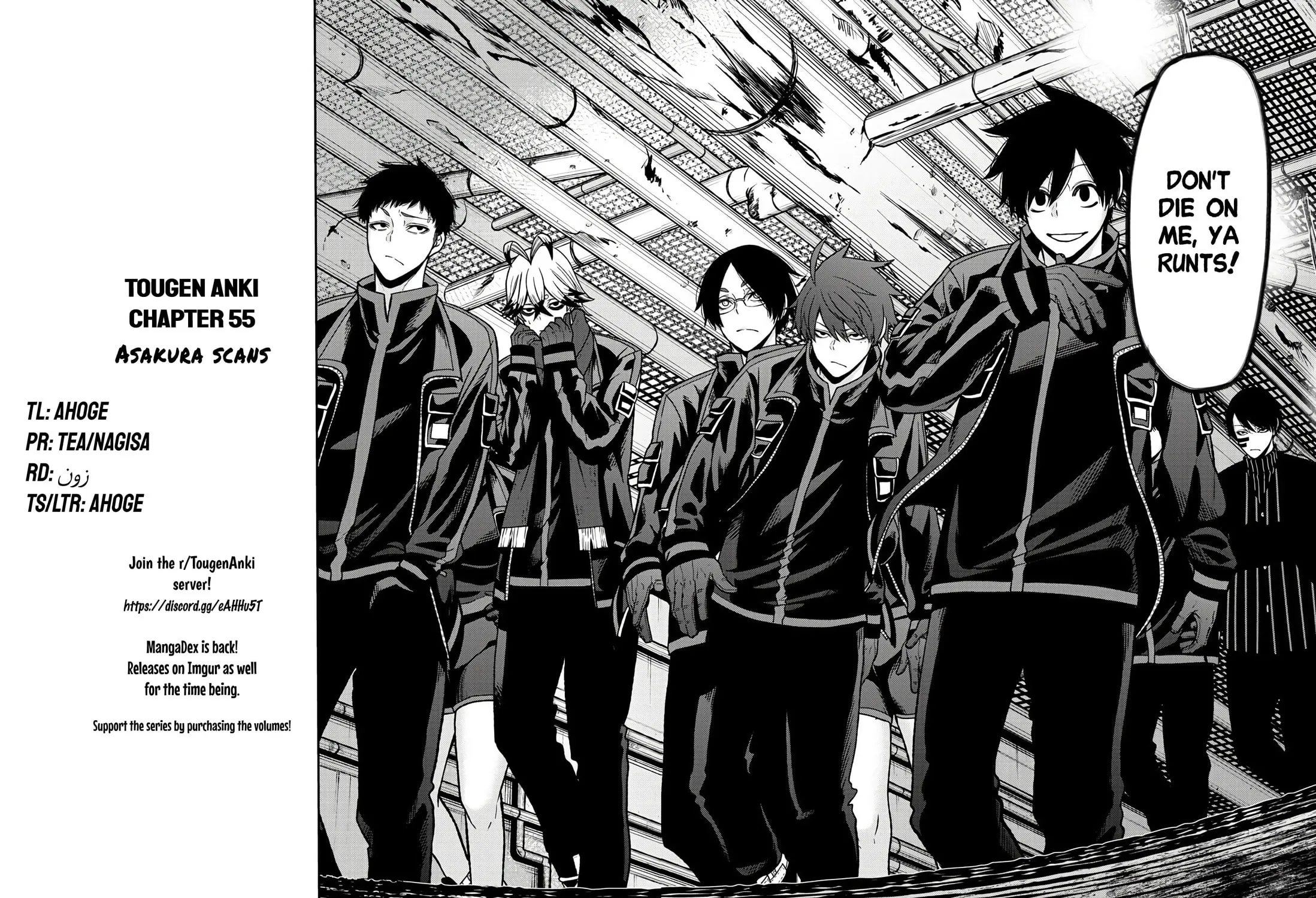 Read Tougen Anki chapter 55 image 38 on Lezhin