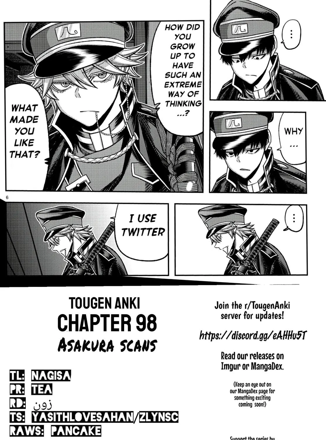 Read Tougen Anki chapter 98 image 40 on Lezhin