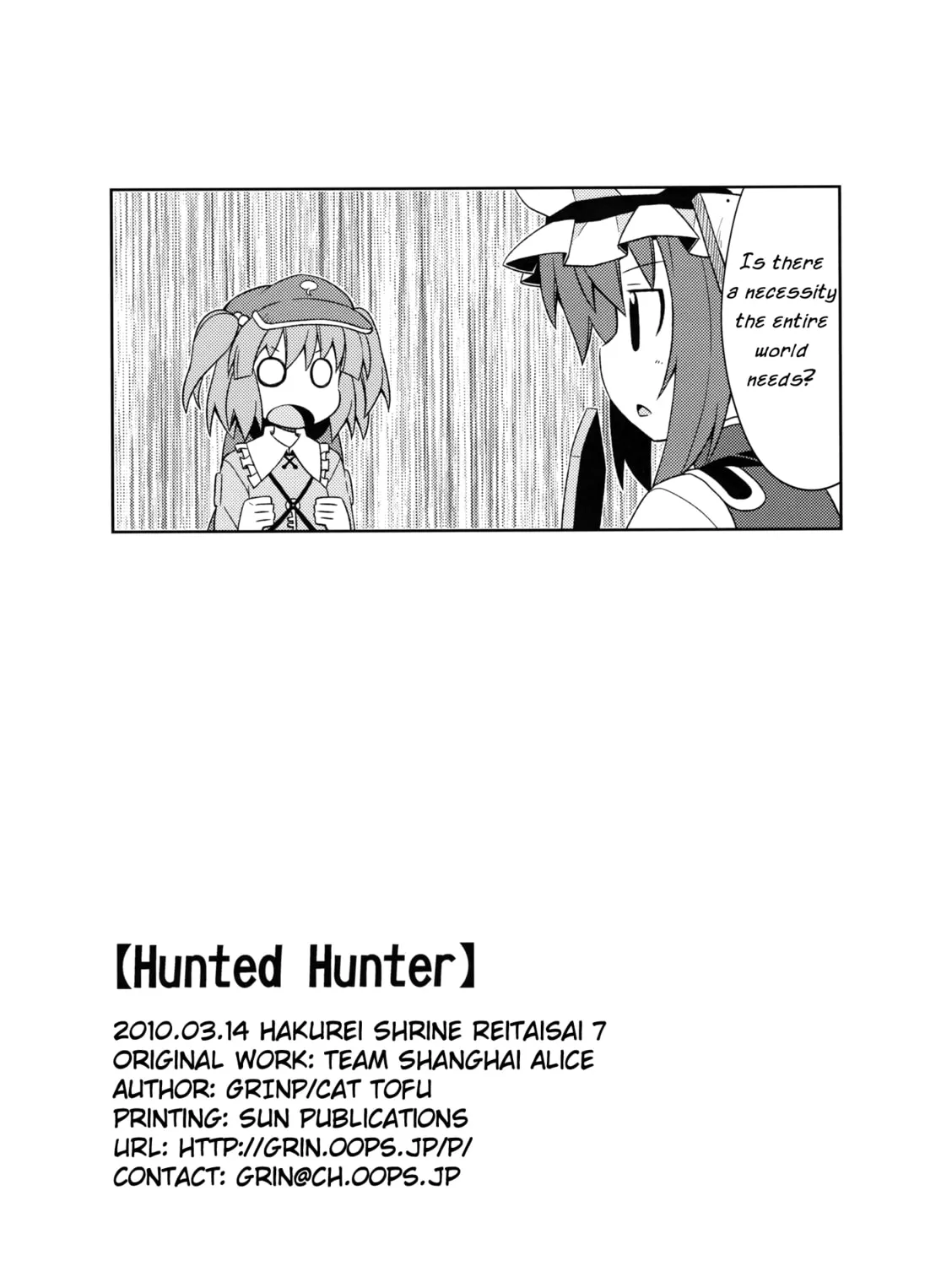 Read Touhou dj - Hunted Hunter chapter 0 image 32 on Lezhin