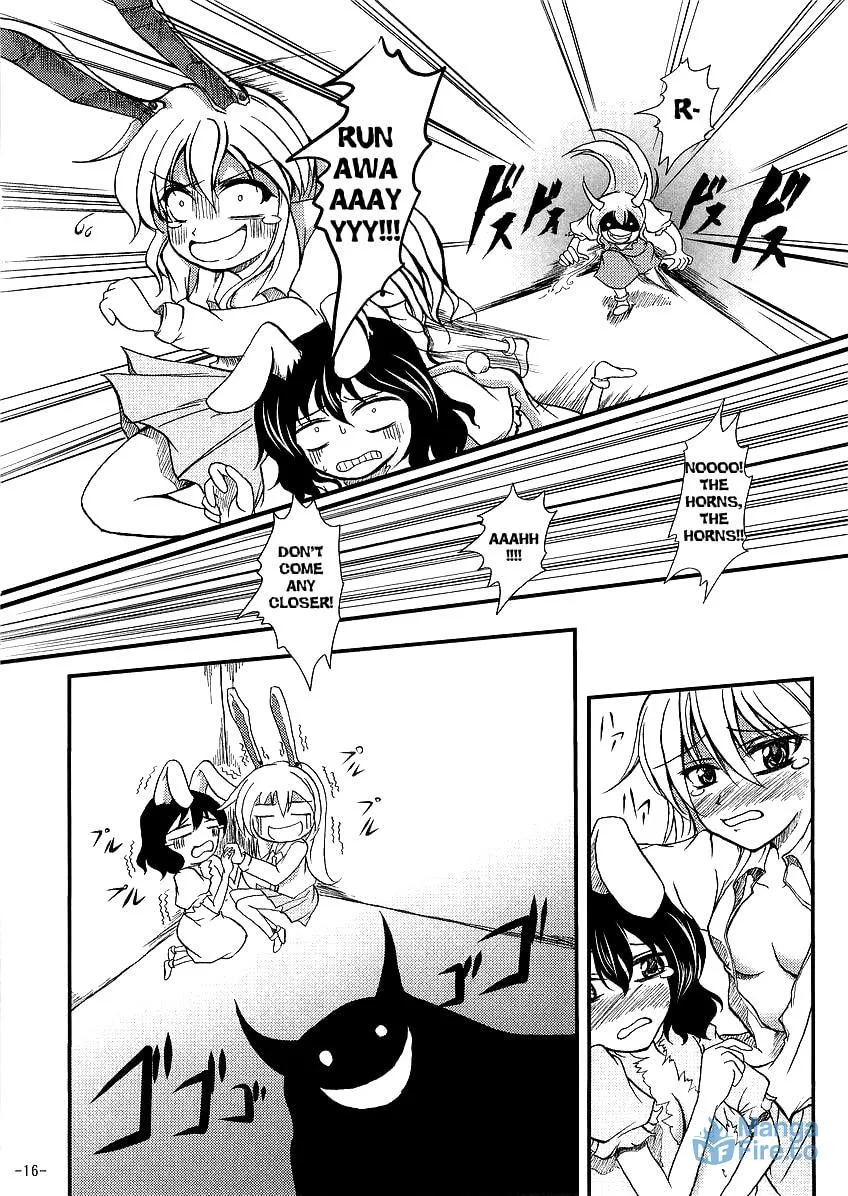 Read Touhou - Yopparai in Eientei chapter 0 image 14 on Lezhin