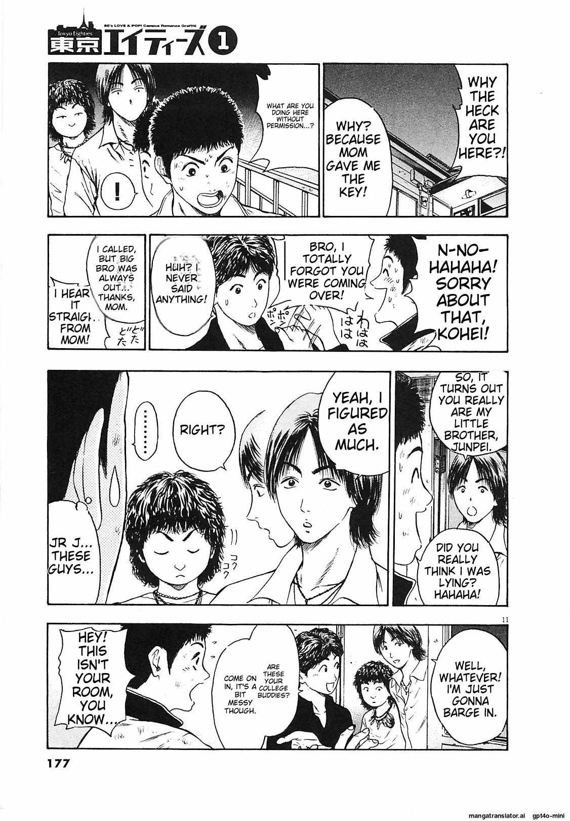 Read Toukyou Eighties chapter 8 image 11 on Lezhin