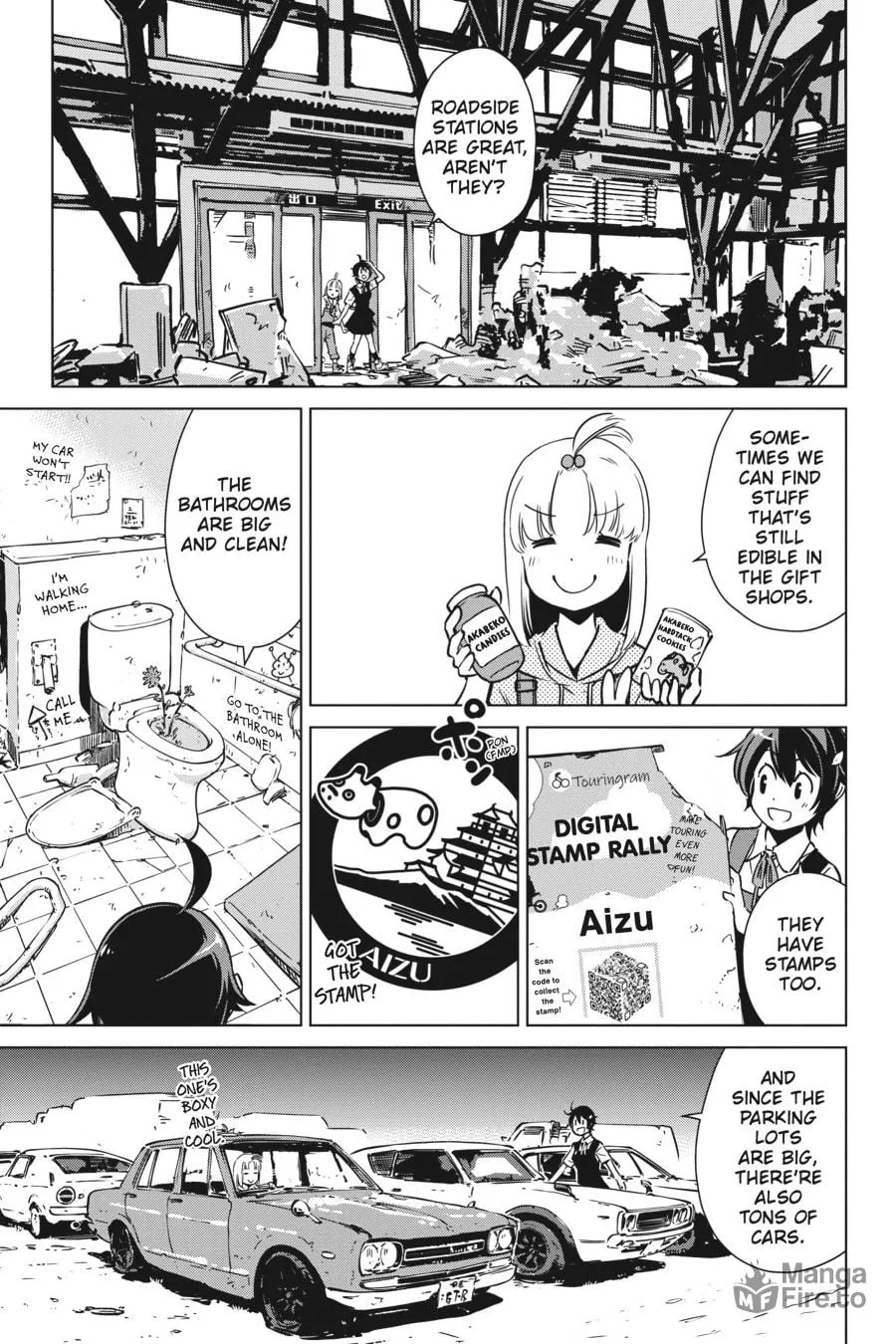 Read Touring After the Apocalypse chapter 37 image 2 on Lezhin