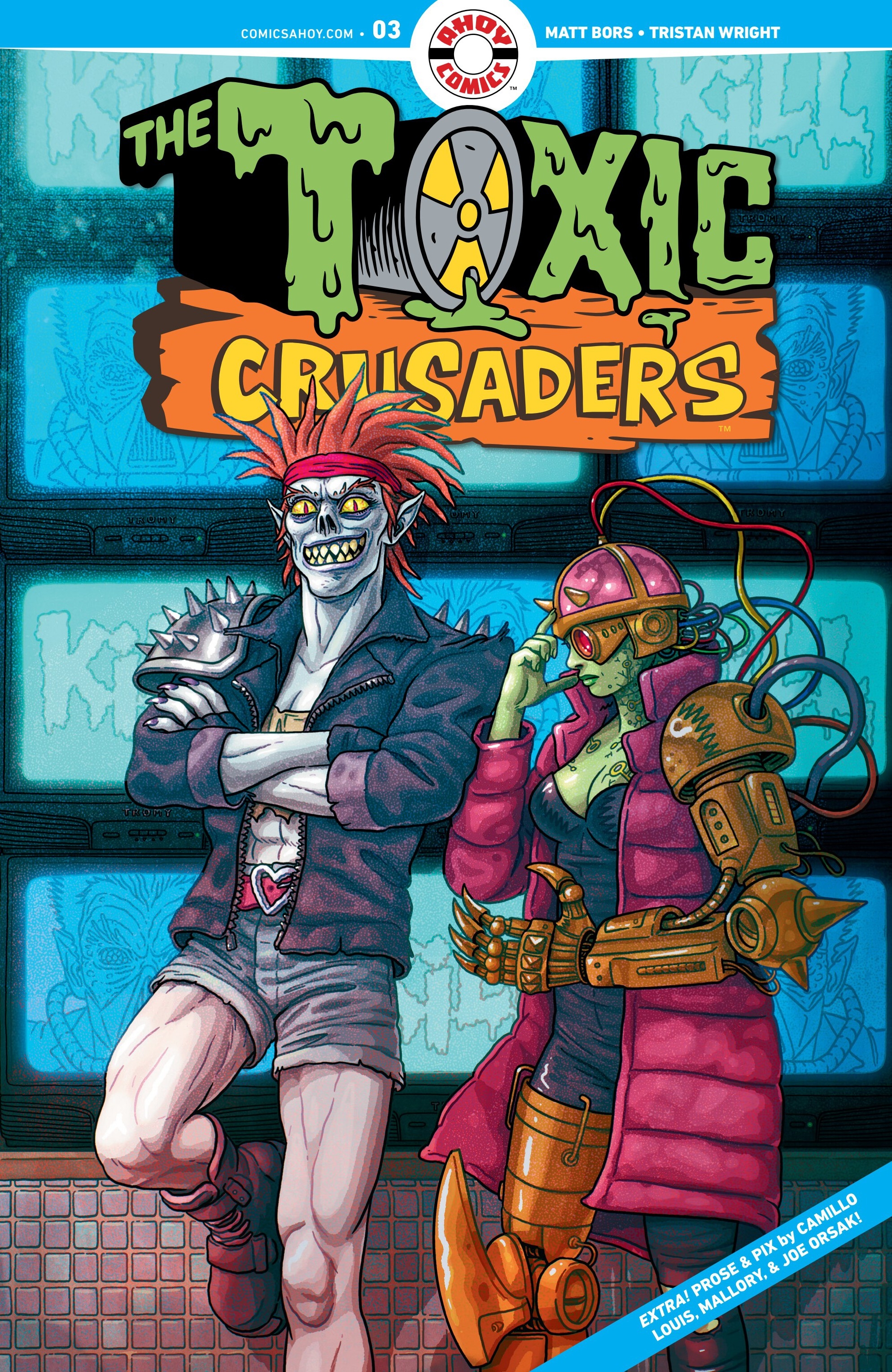 Toxic Crusaders Chapter 3 page 1 - 