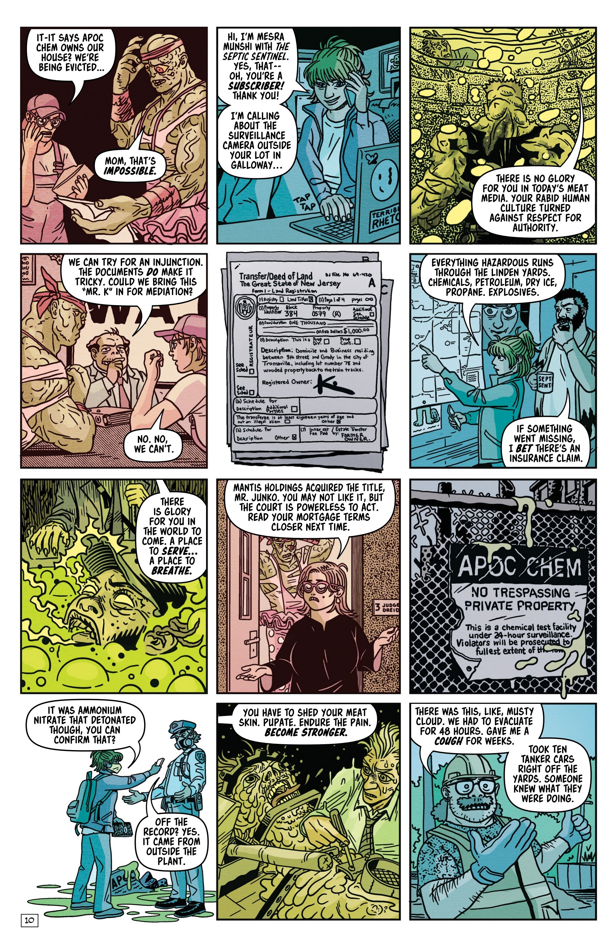 Toxic Crusaders Chapter 3 page 12 - 