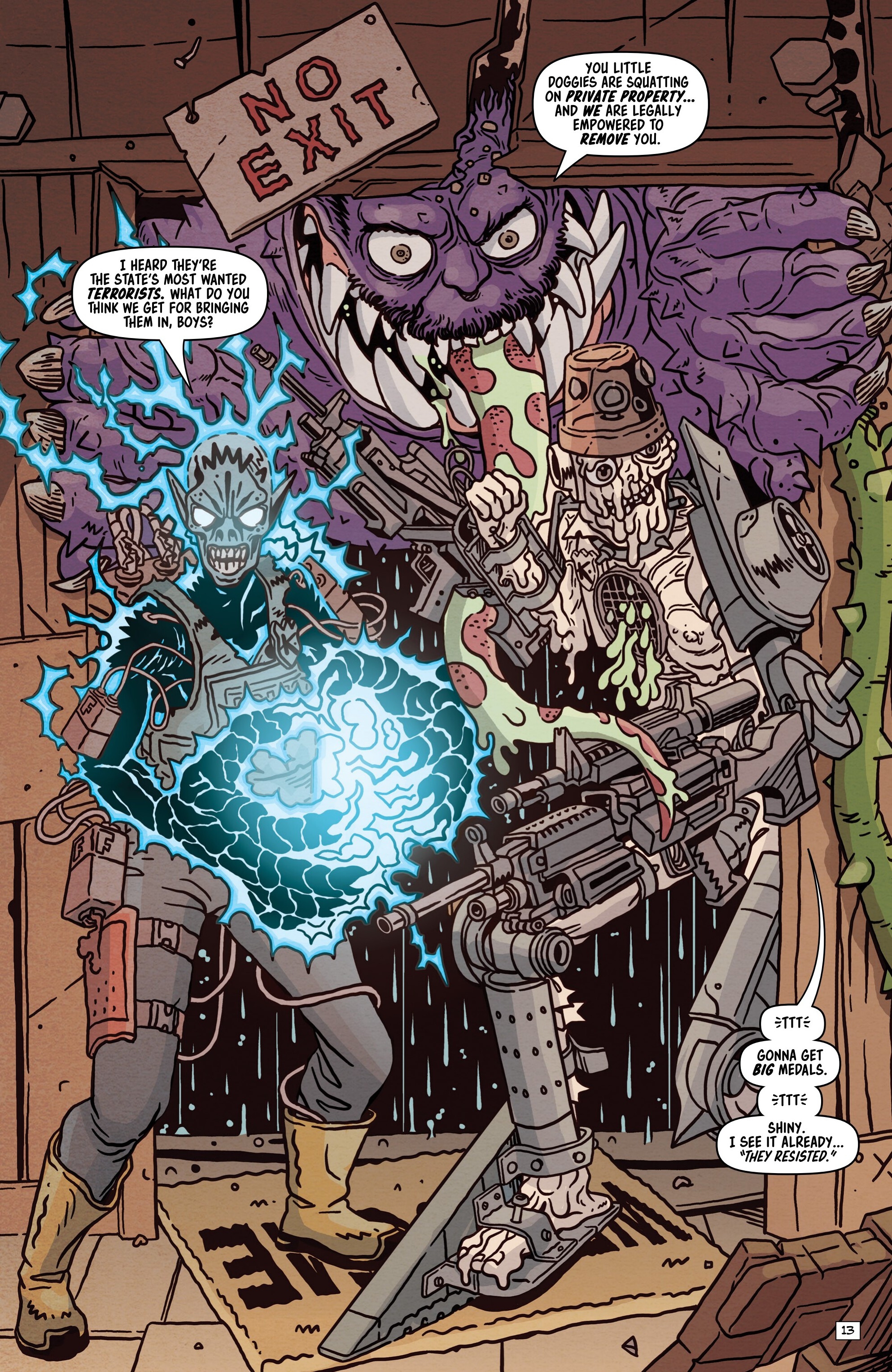 Toxic Crusaders Chapter 3 page 15 - 