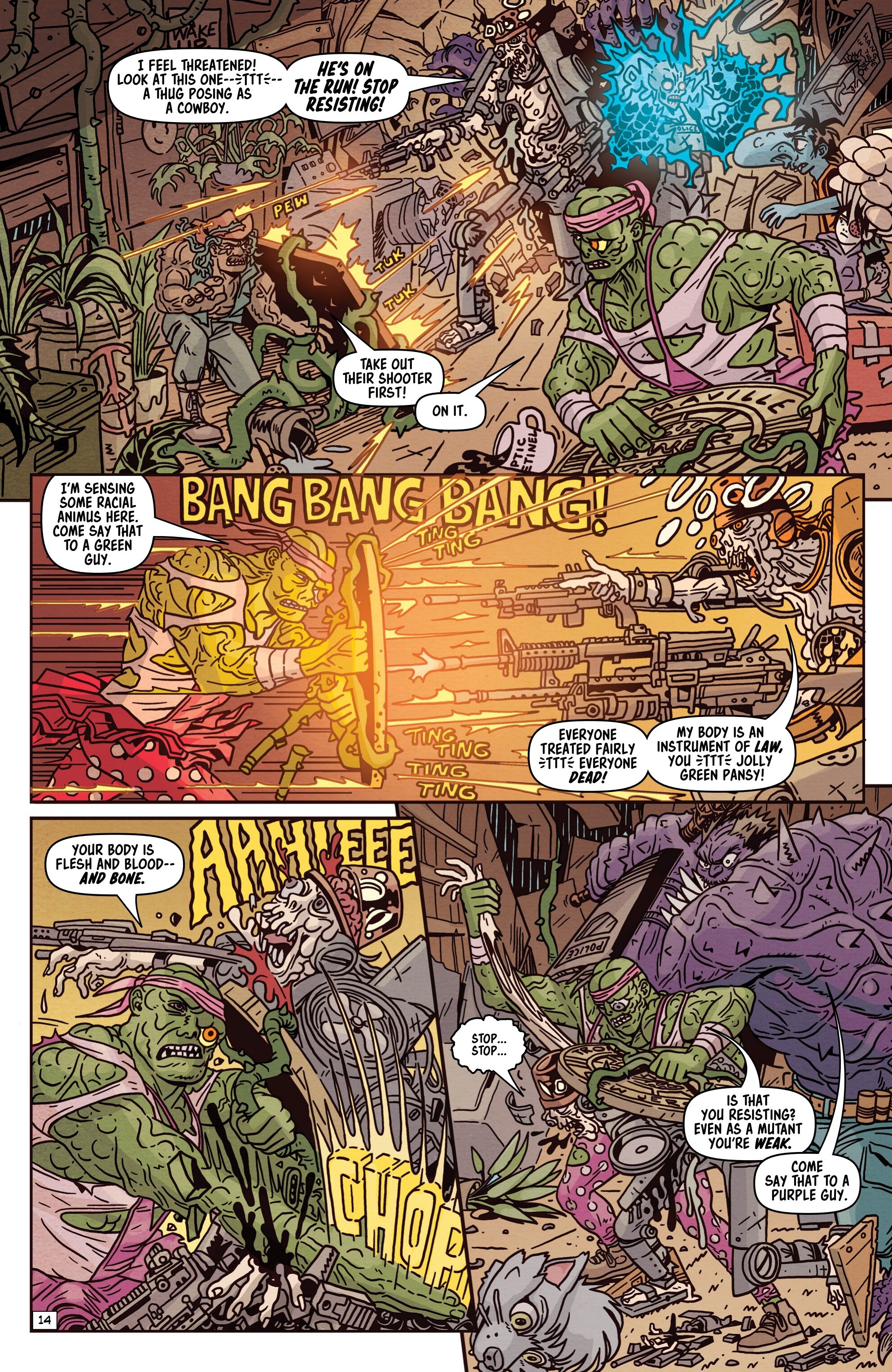 Toxic Crusaders Chapter 3 page 16 - 