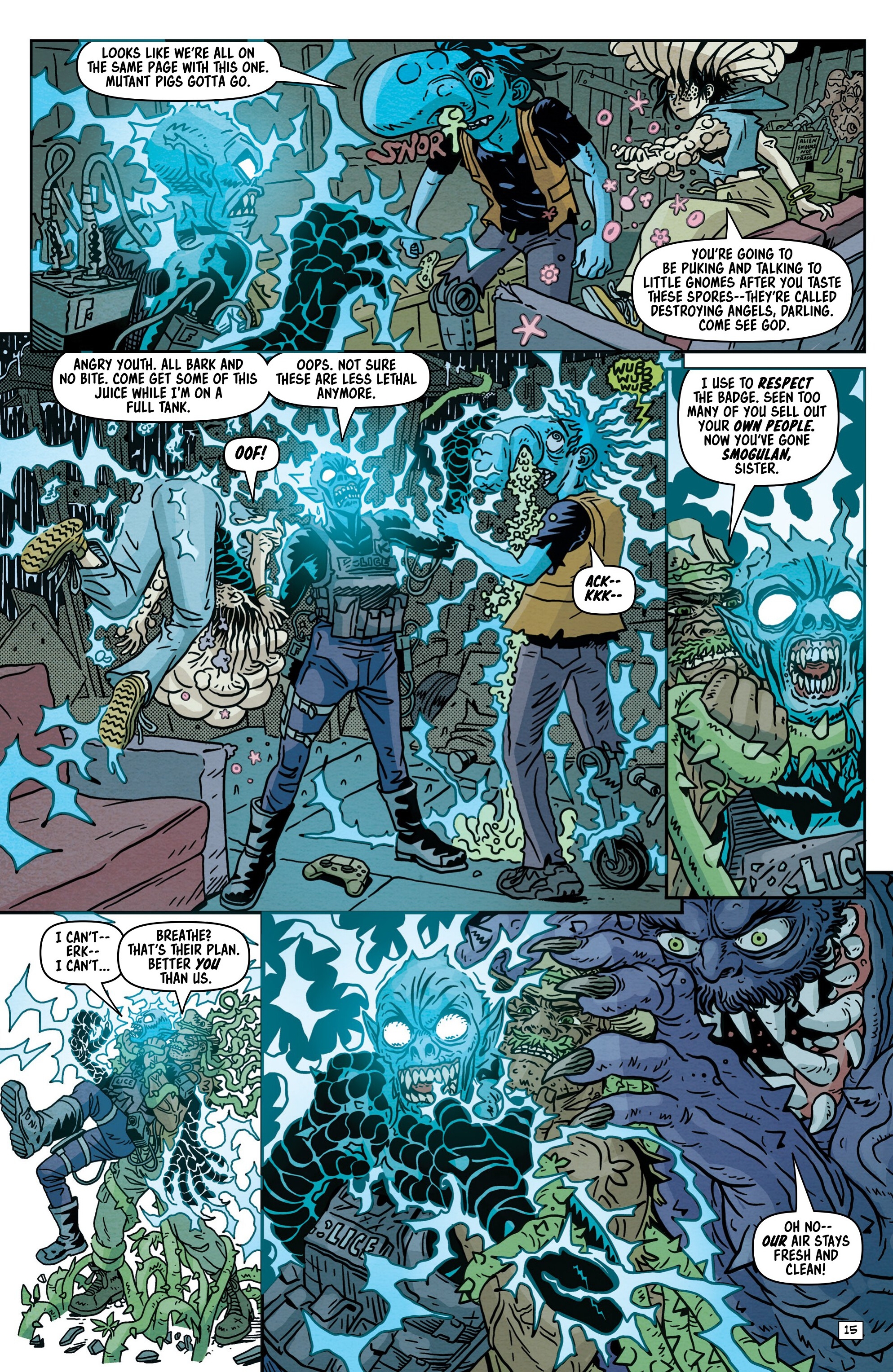 Toxic Crusaders Chapter 3 page 17 - 