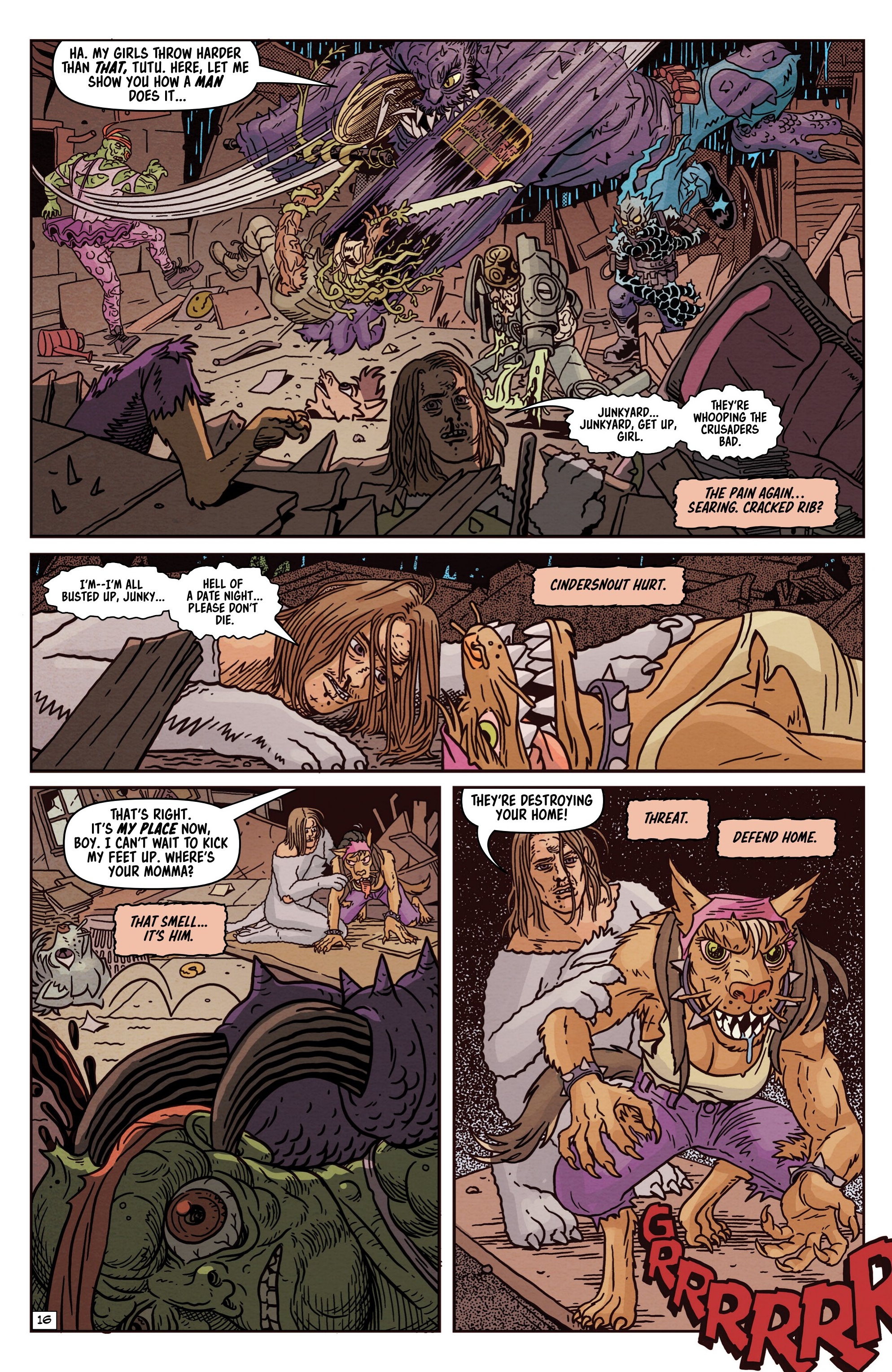 Toxic Crusaders Chapter 3 page 18 - 