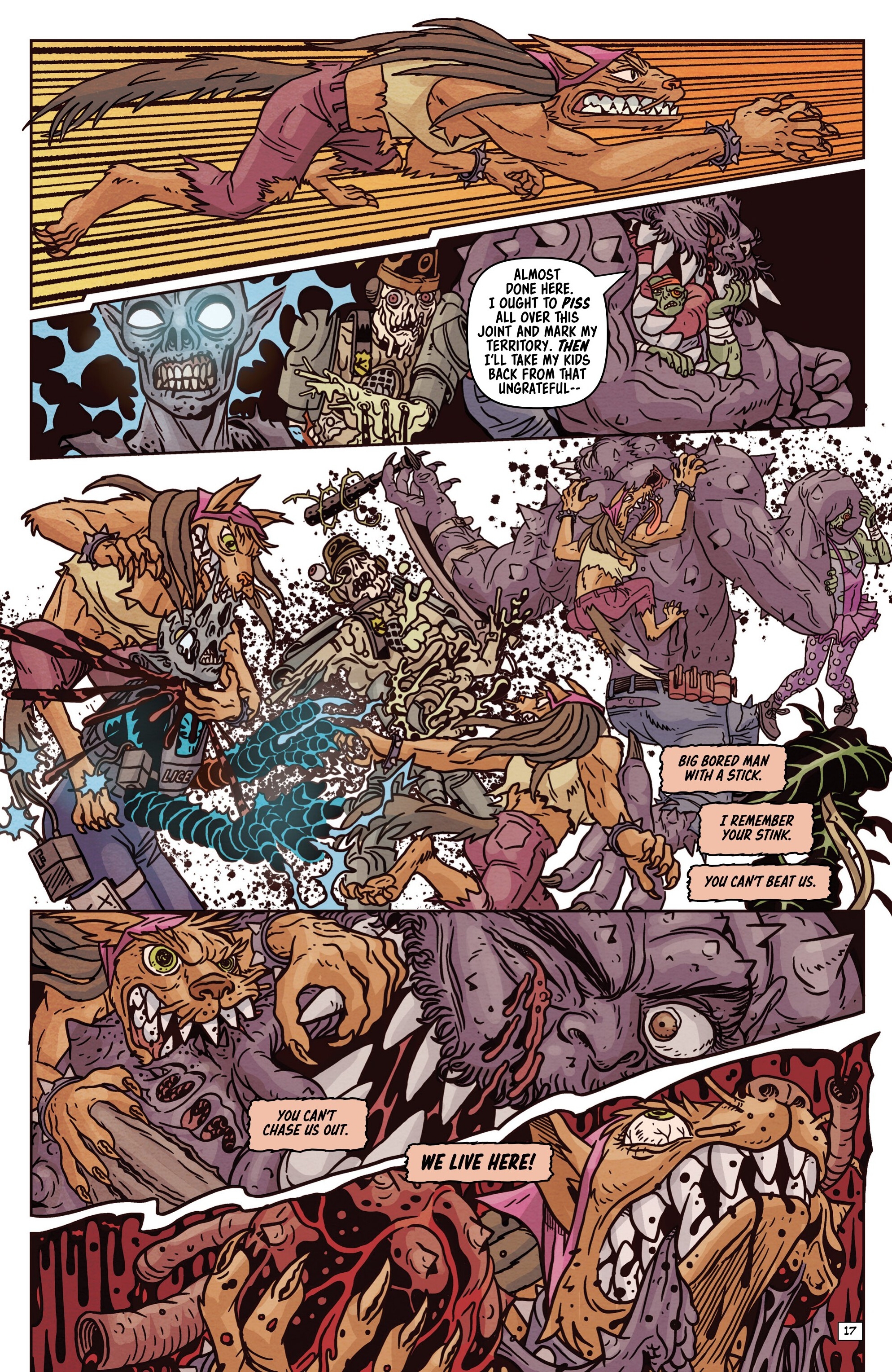 Toxic Crusaders Chapter 3 page 19 - 