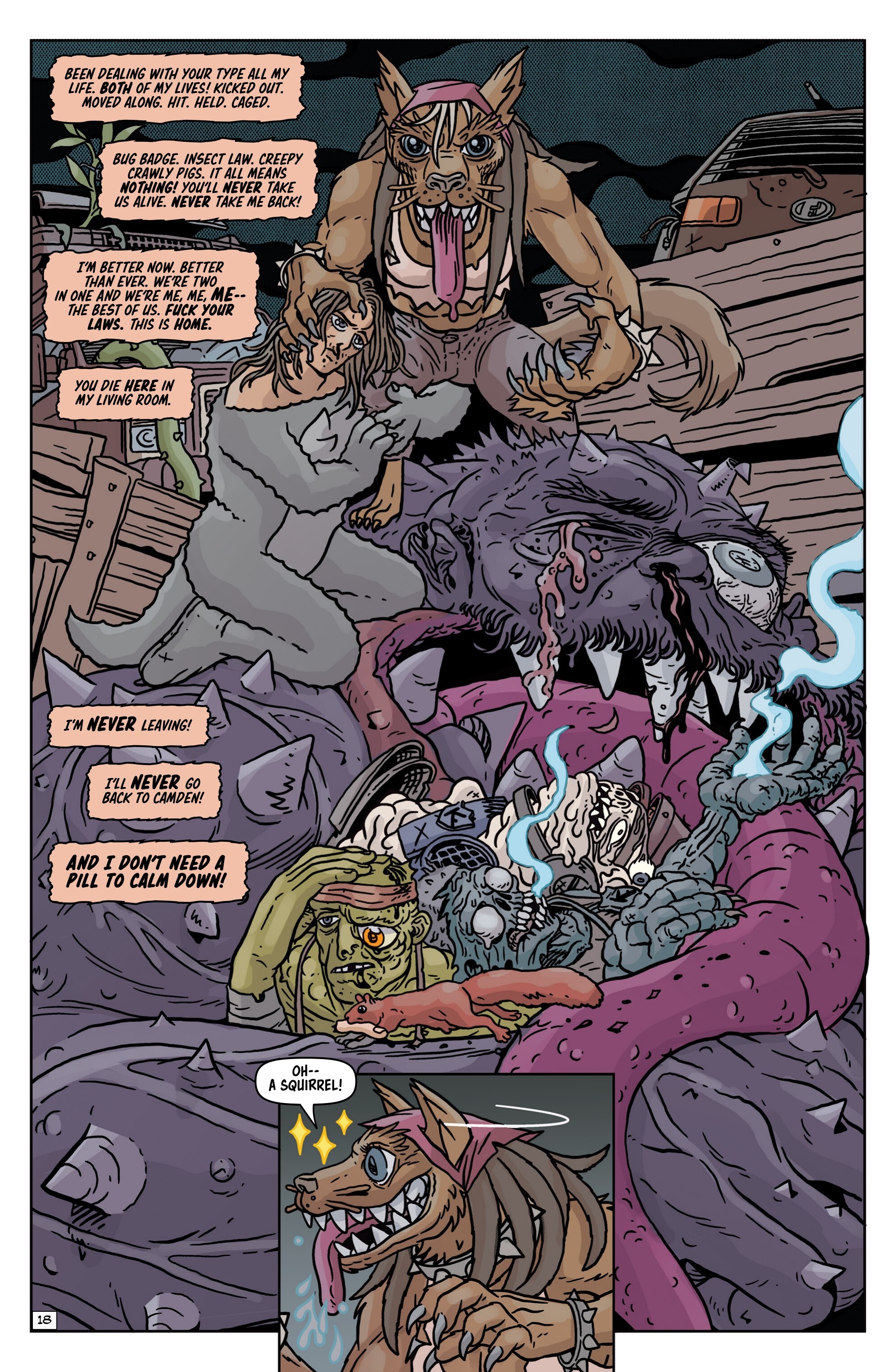 Toxic Crusaders Chapter 3 page 20 - 