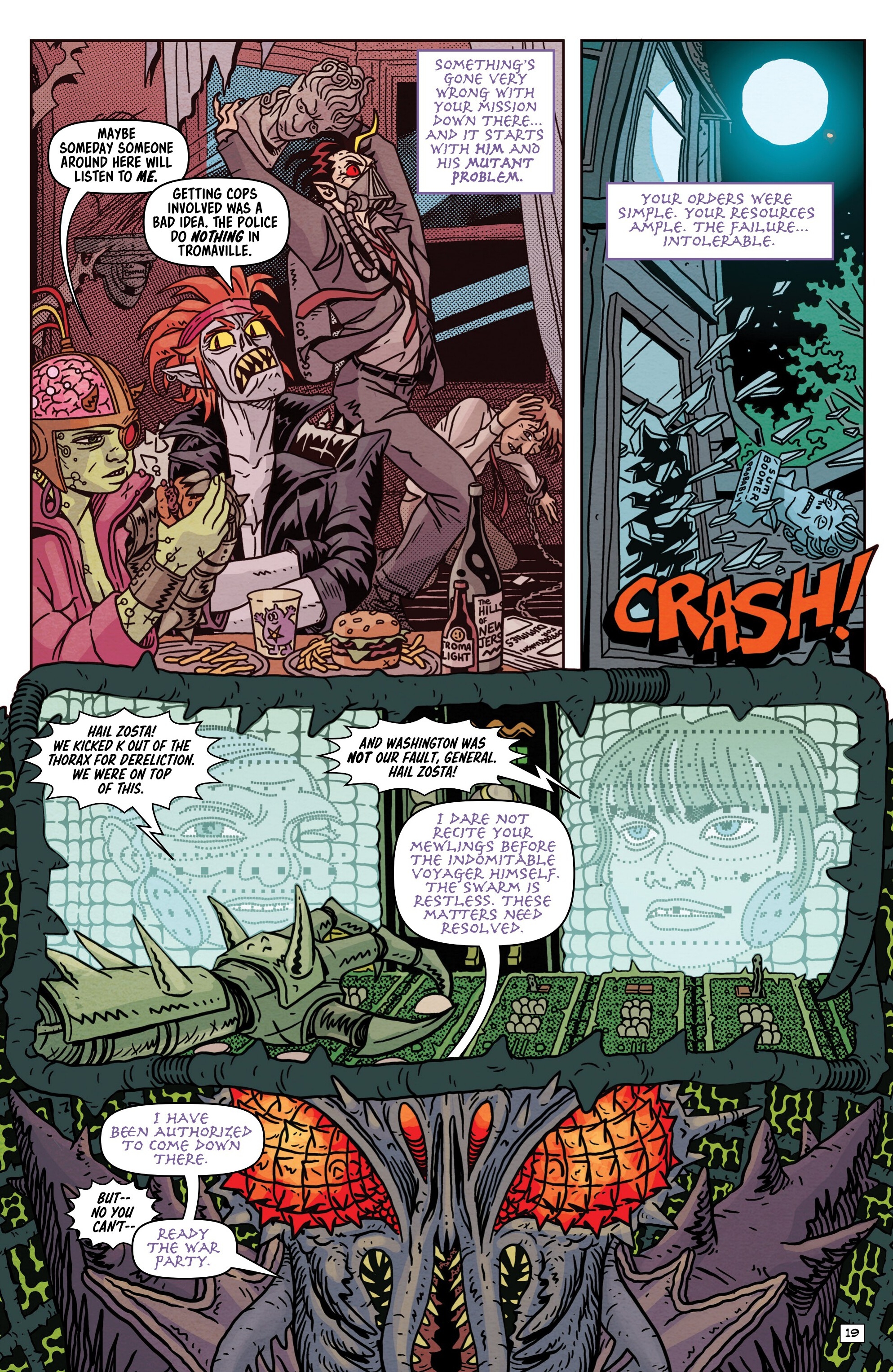 Toxic Crusaders Chapter 3 page 21 - 