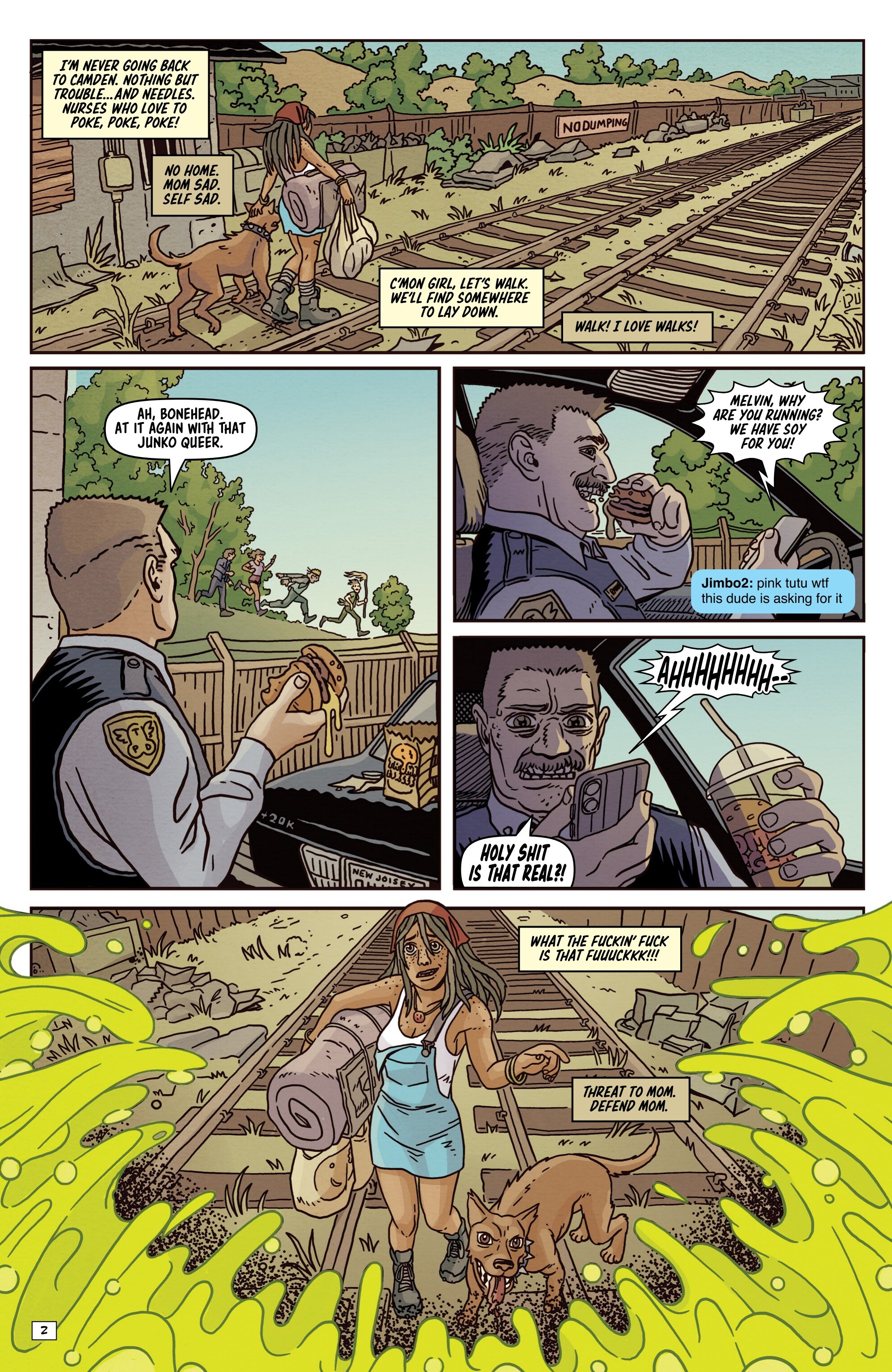 Toxic Crusaders Chapter 3 page 4 - 
