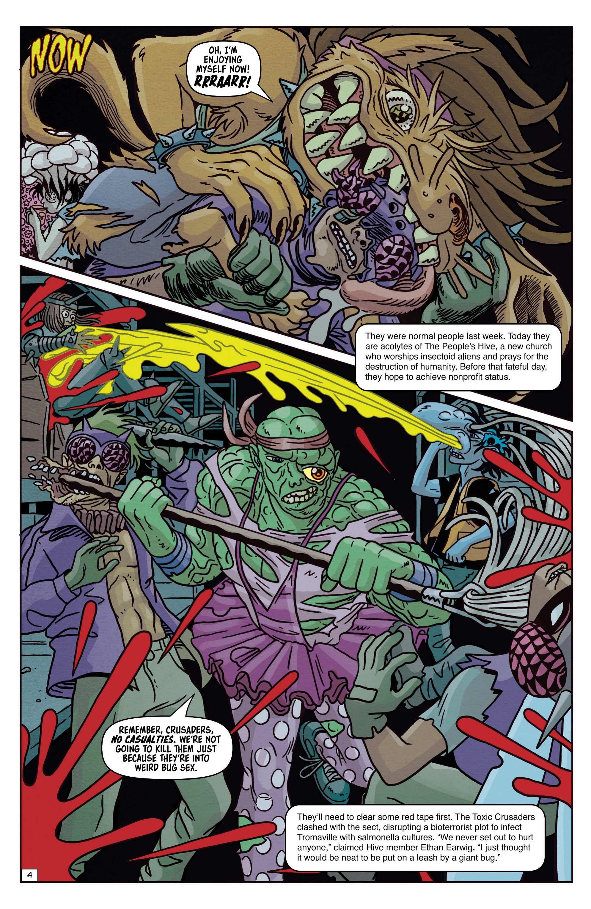 Toxic Crusaders Chapter 3 page 6 - 