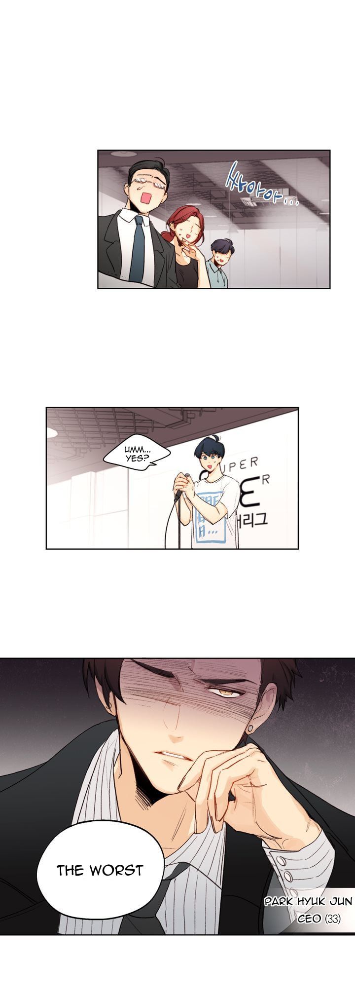 Read Trainees (Colored) chapter 1.1 image 8 on Lezhin